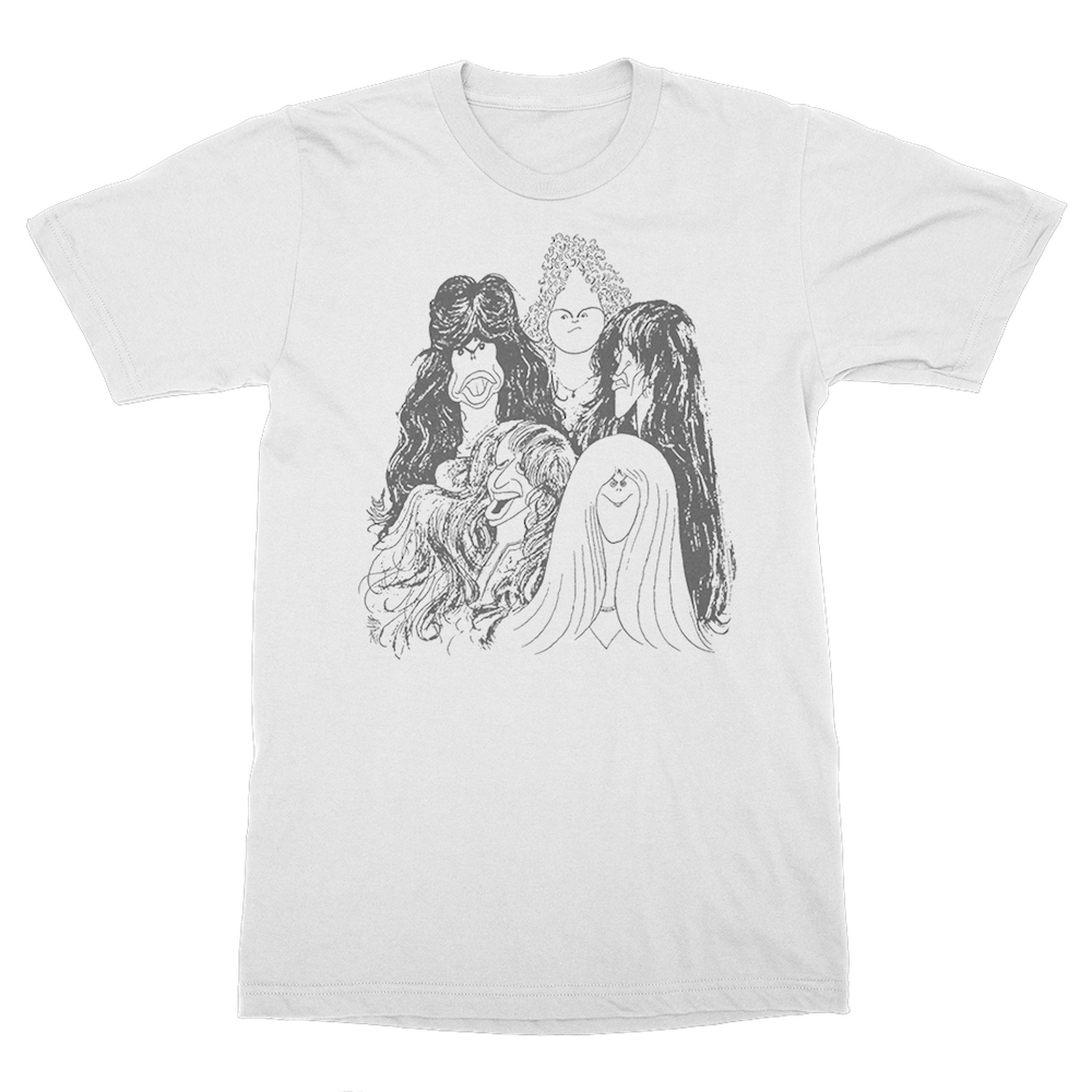 Aerosmith Draw The Line t-shirt bianca unisex