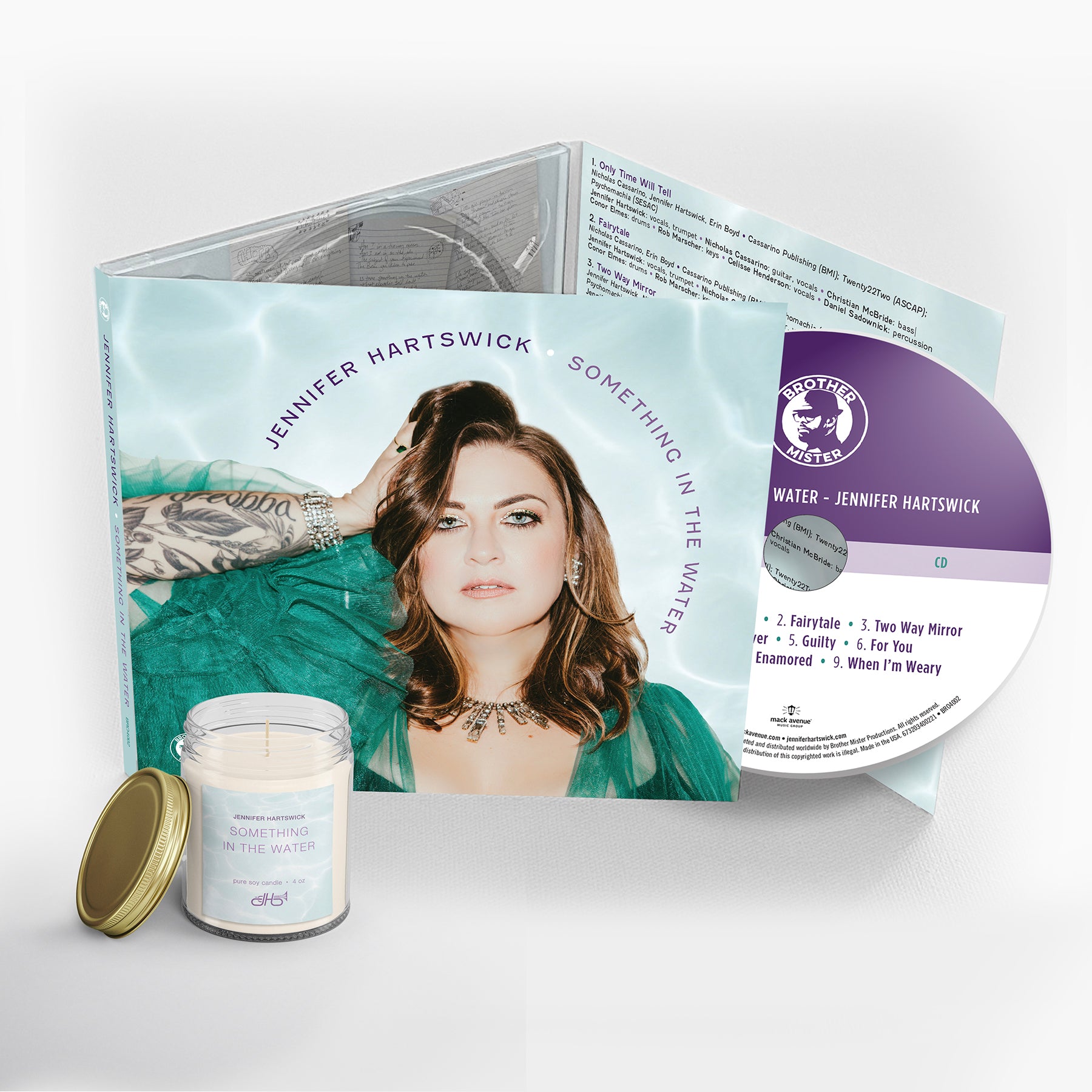Mack Avenue Jennifer Hartswick Something in the Water Bundle vinile candela