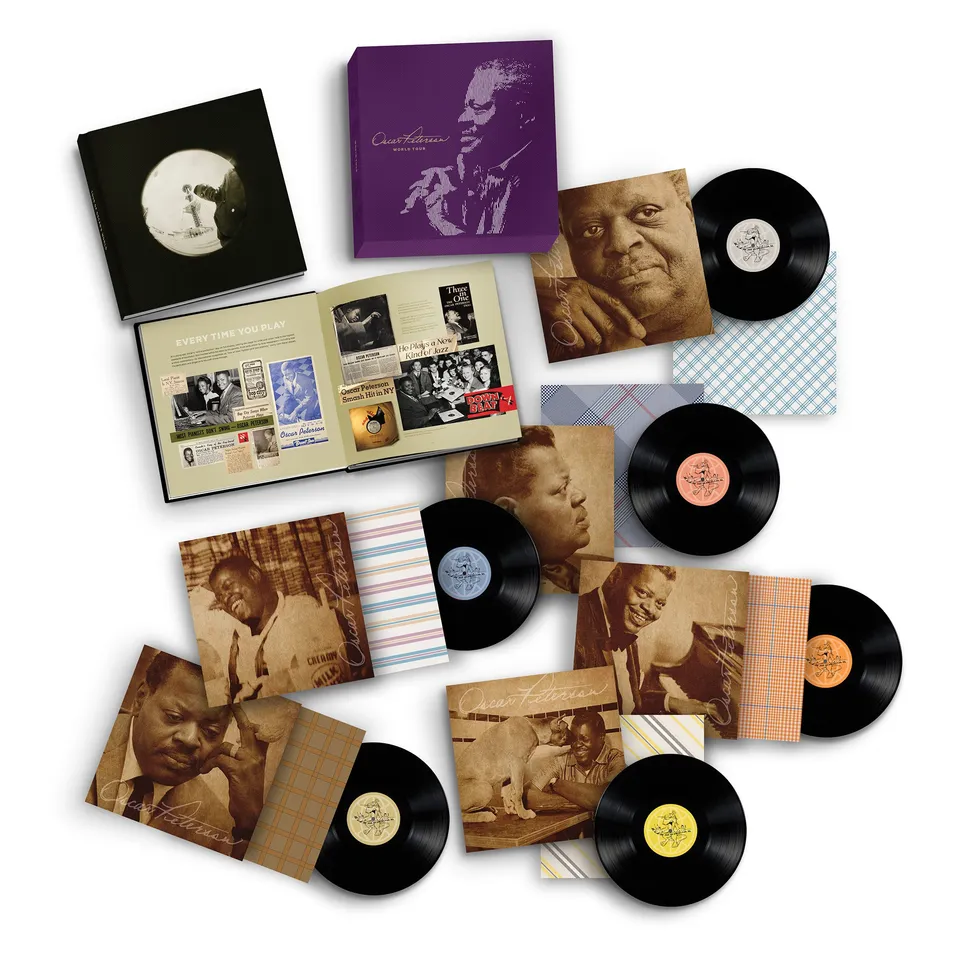 Oscar Peterson World Tour cofanetto 6 vinili live 180g