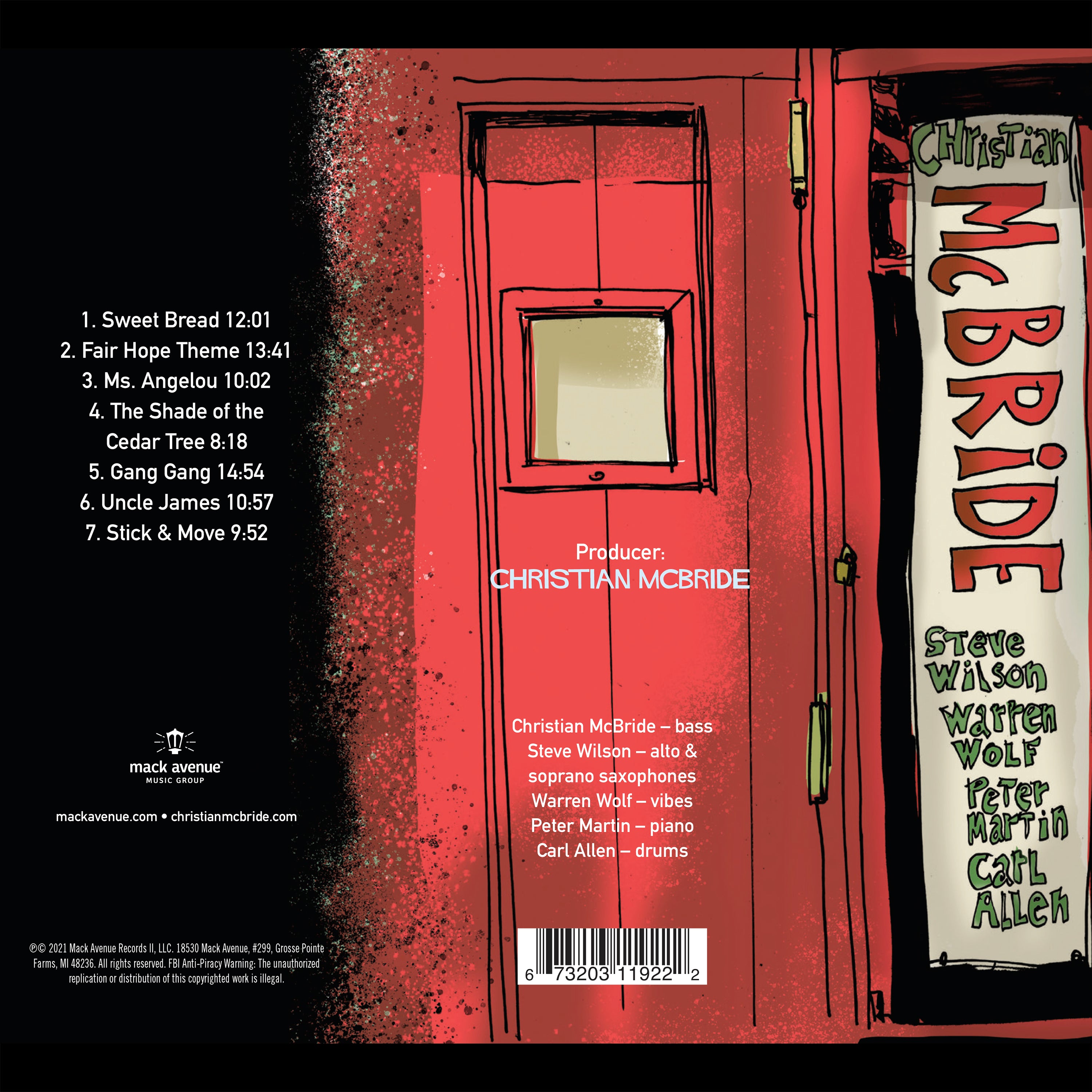 Mack Avenue McBride Inside Straight Live Vanguard CD