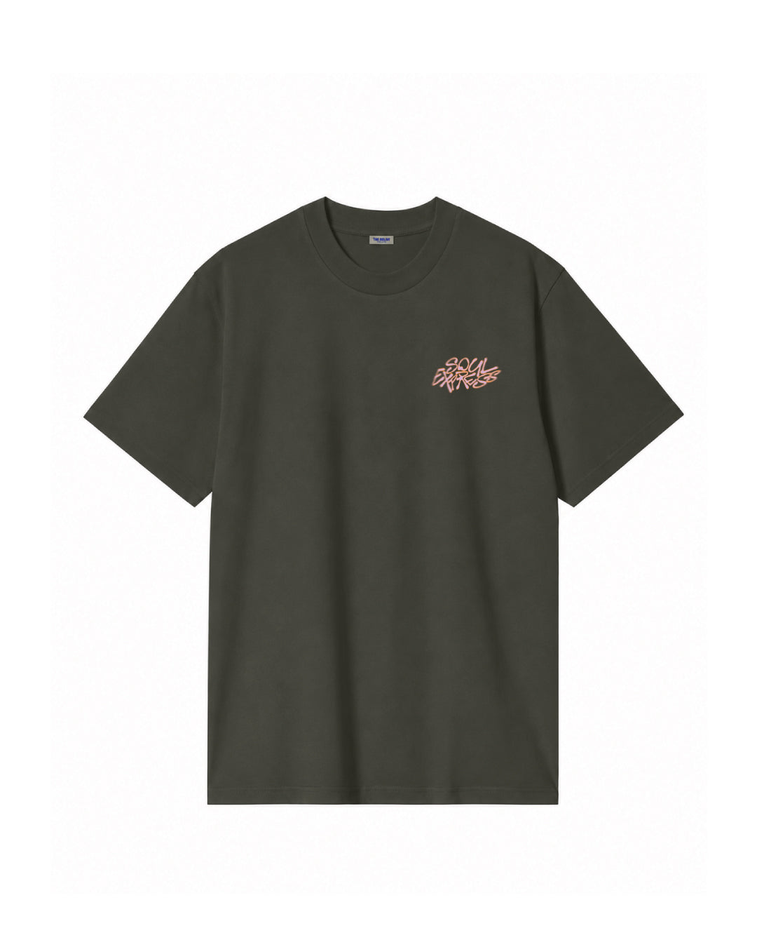 Soul Express New Logo Blur T-shirt nera oversize in cotone