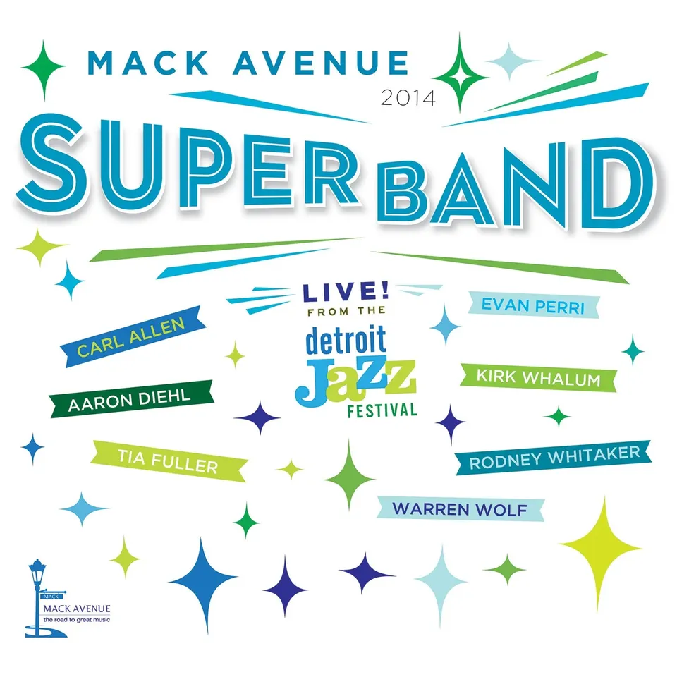 Mack Avenue SuperBand Live Detroit 2014 CD jazz live