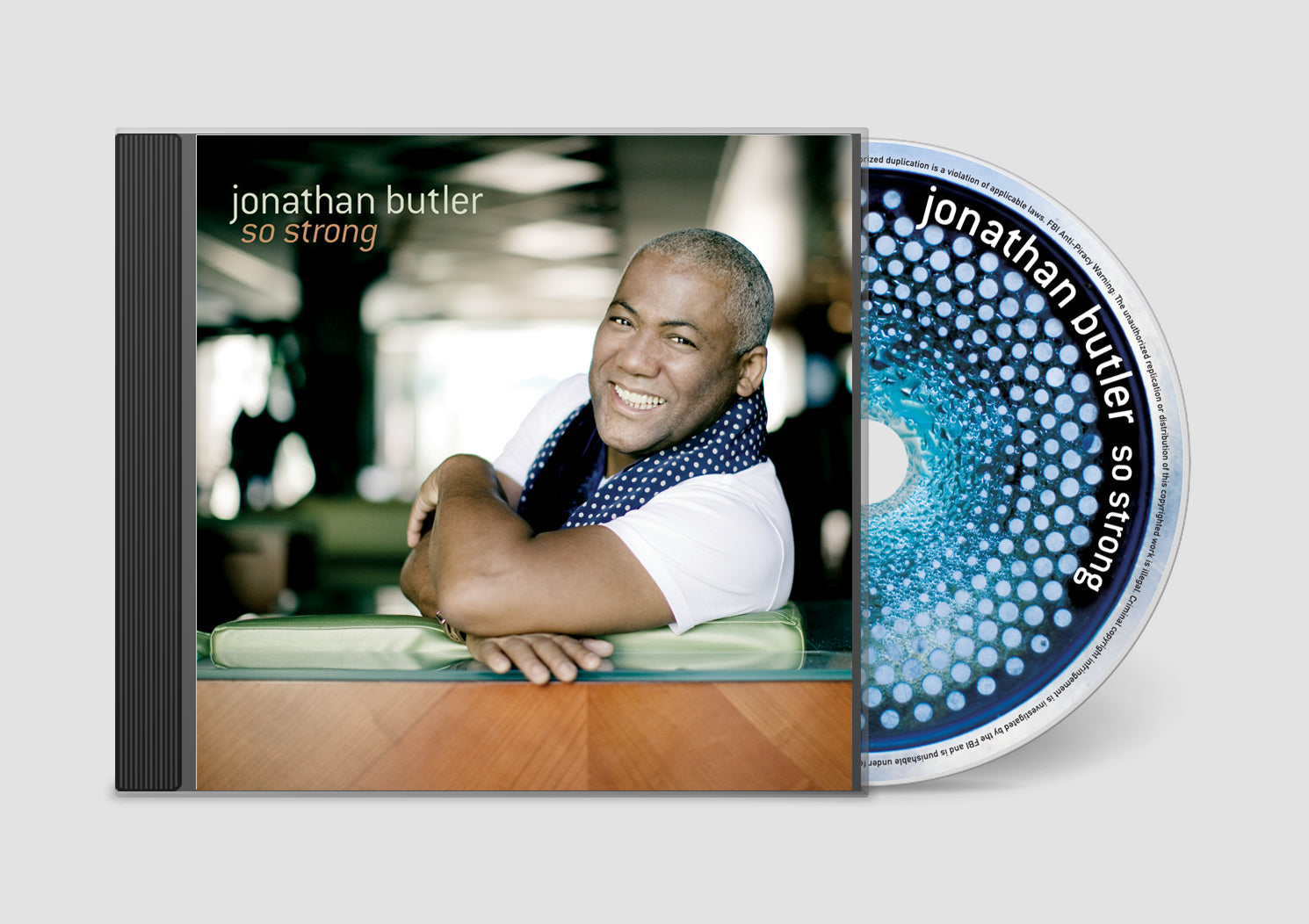 Jonathan Butler So Strong CD chitarra voce
