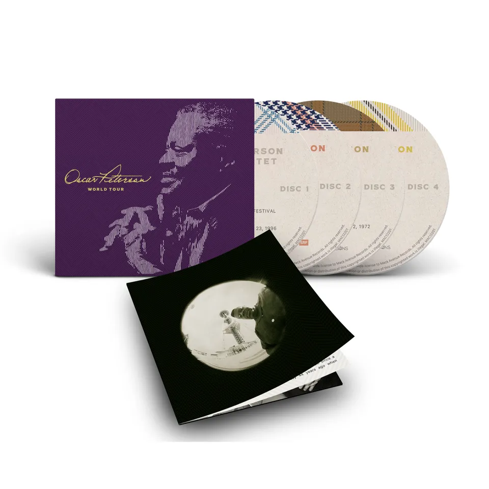Mack Avenue Oscar Peterson World Tour cofanetto 4 CD live