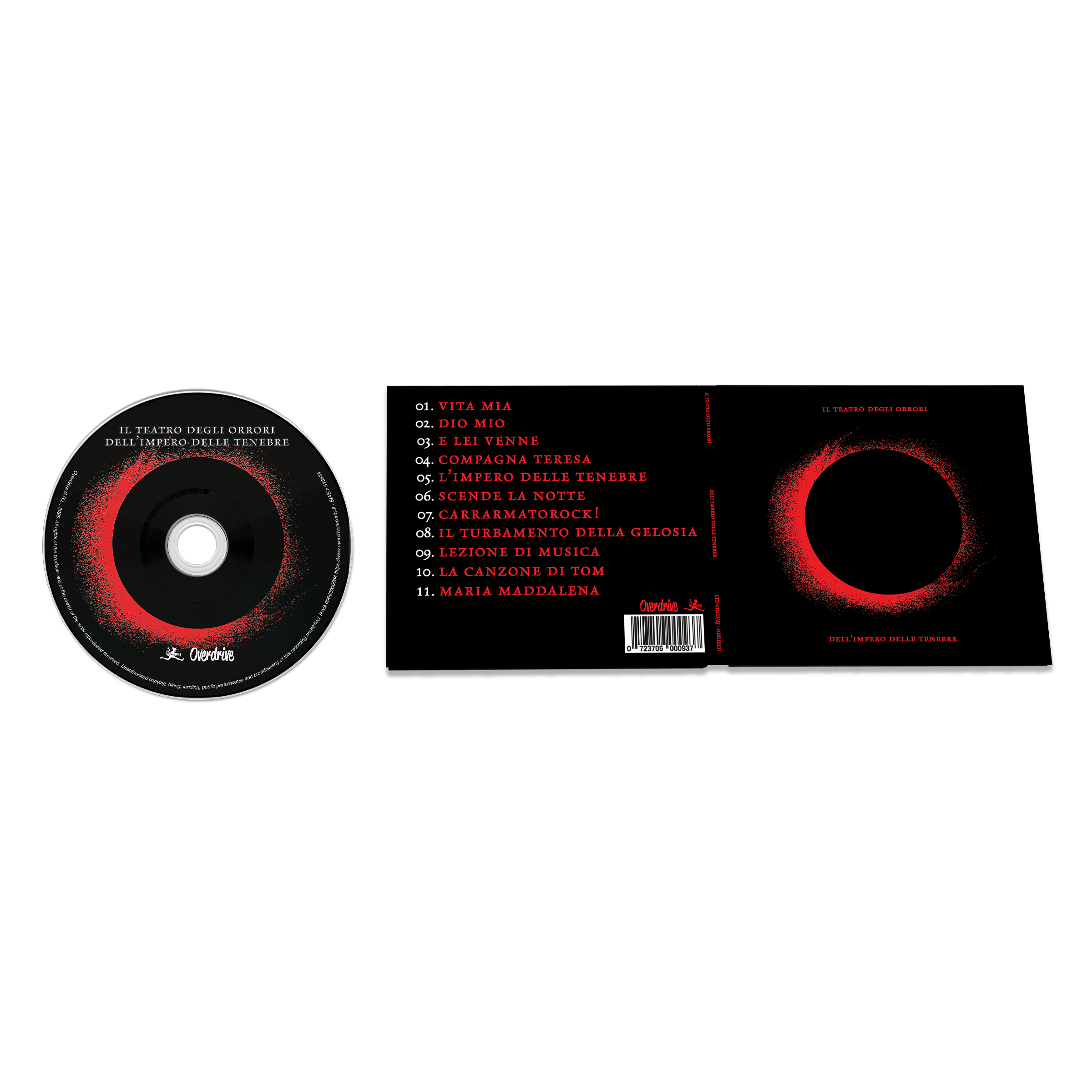 Overdrive Records Dell’Impero Delle Tenebre vinile LP