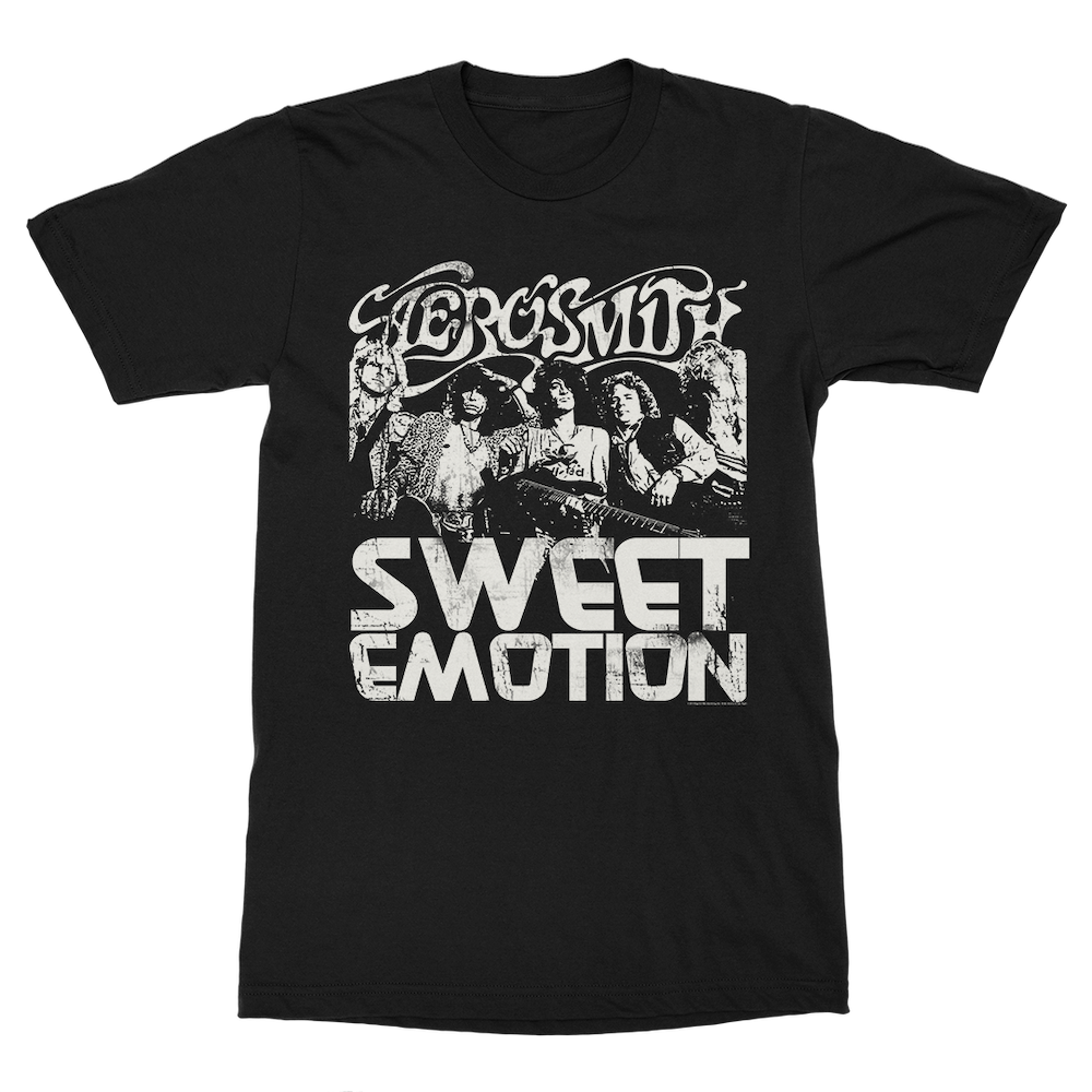 Aerosmith Sweet Emotion maglietta nera unisex