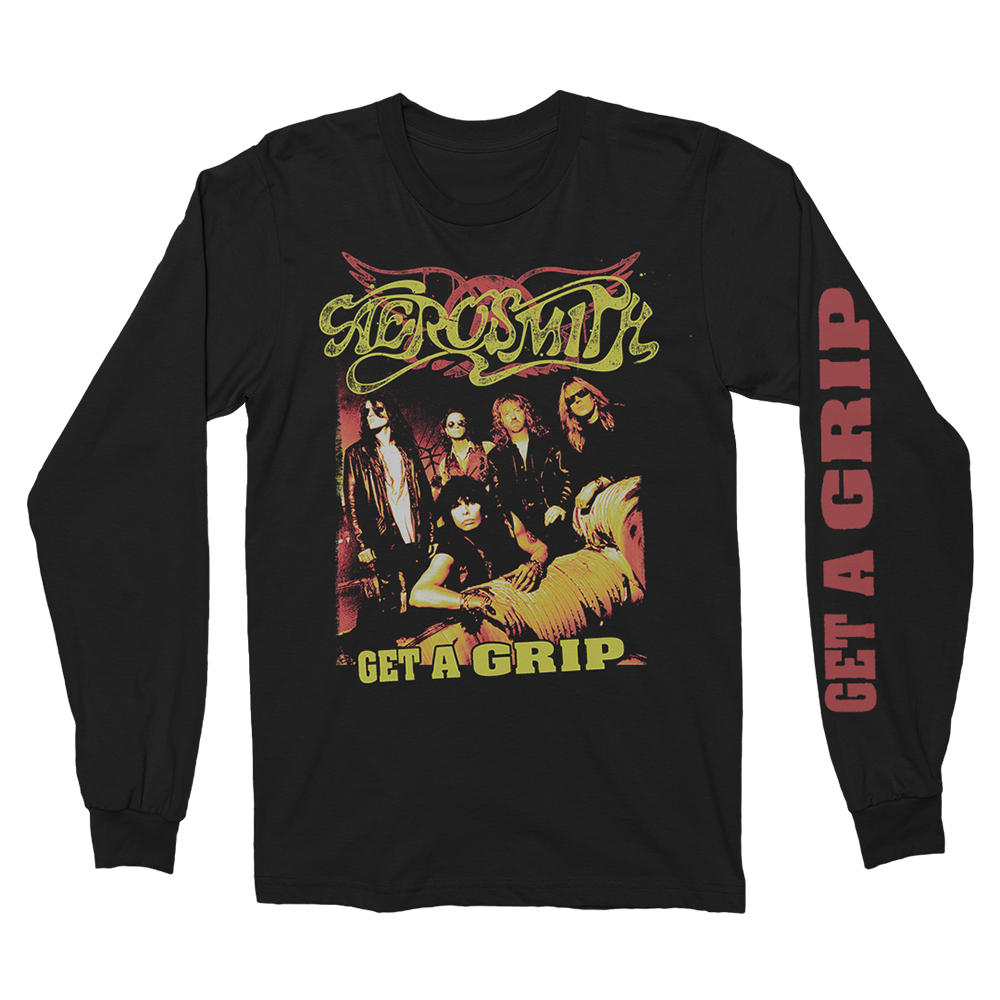 Aerosmith Get A Grip maglia manica lunga nera