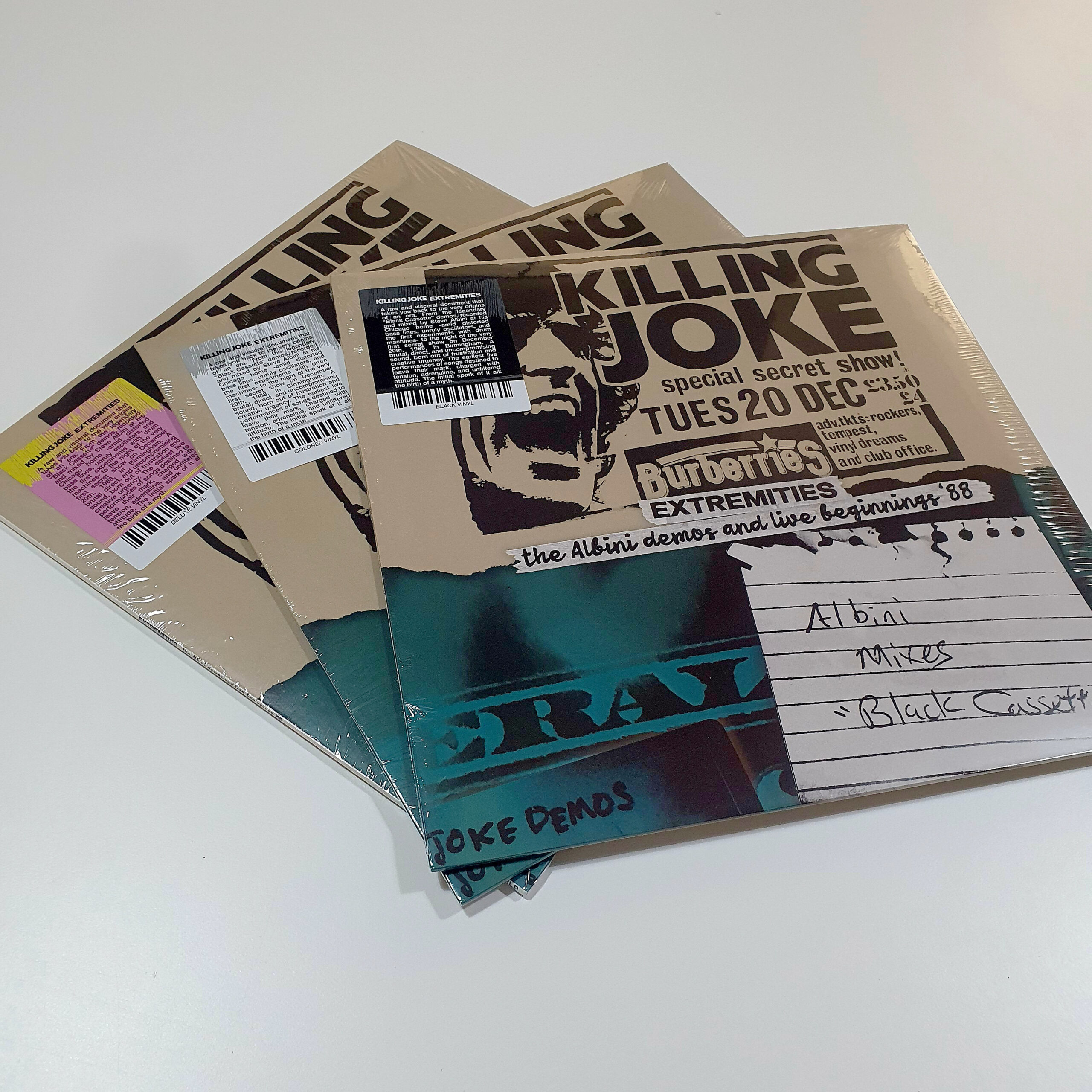 Overdrive Records EXTREMITIES, The Albini demos and live beginnings ’88 vinile LP