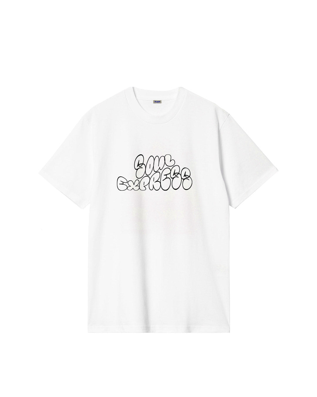 Soul Express Nuvola Baby T-shirt nera regular in cotone