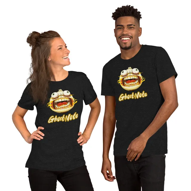 Mack Avenue Ghost-Note Mustard n’Onions maglietta unisex cotone