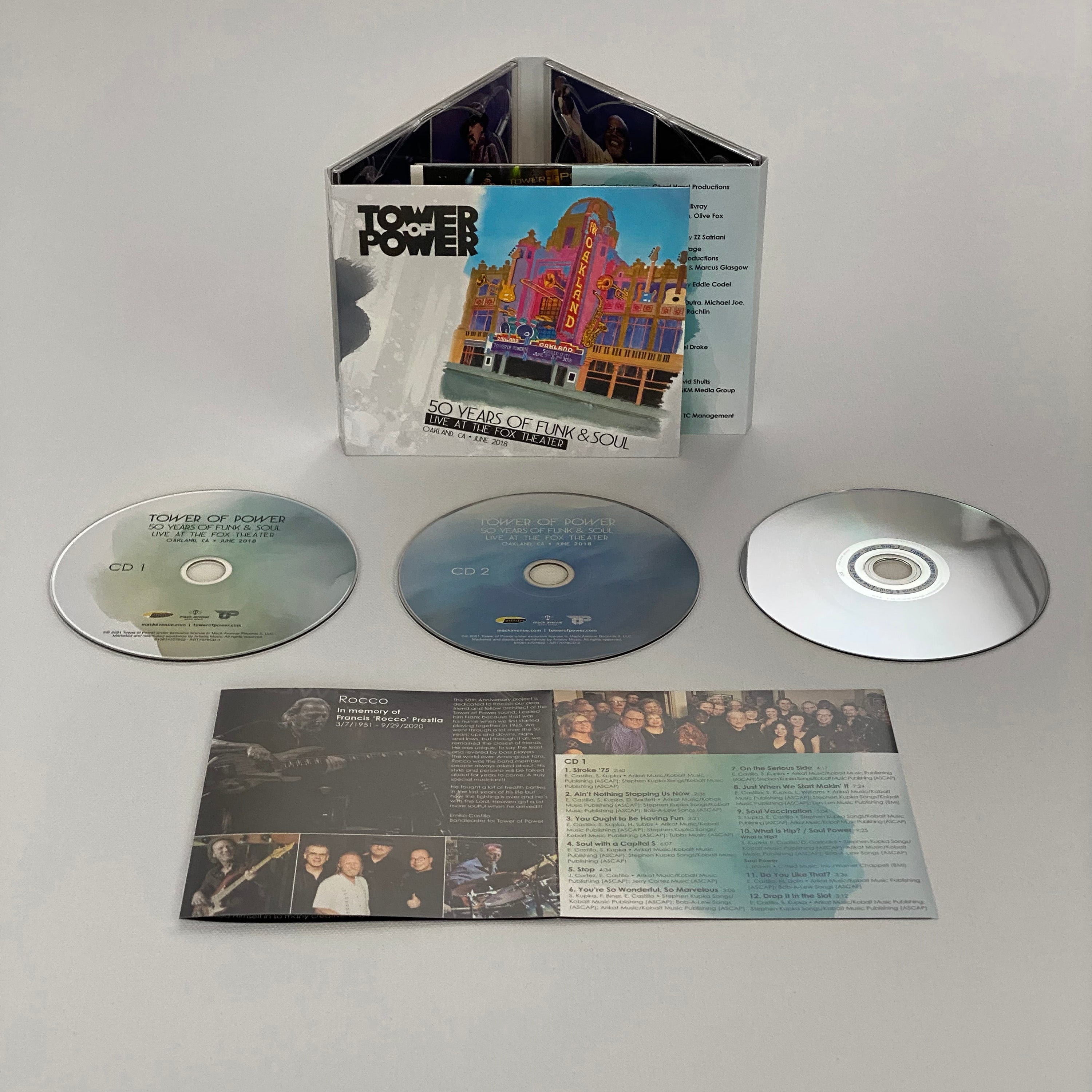 Tower of Power 50 Years Funk Soul 2 CD + DVD live