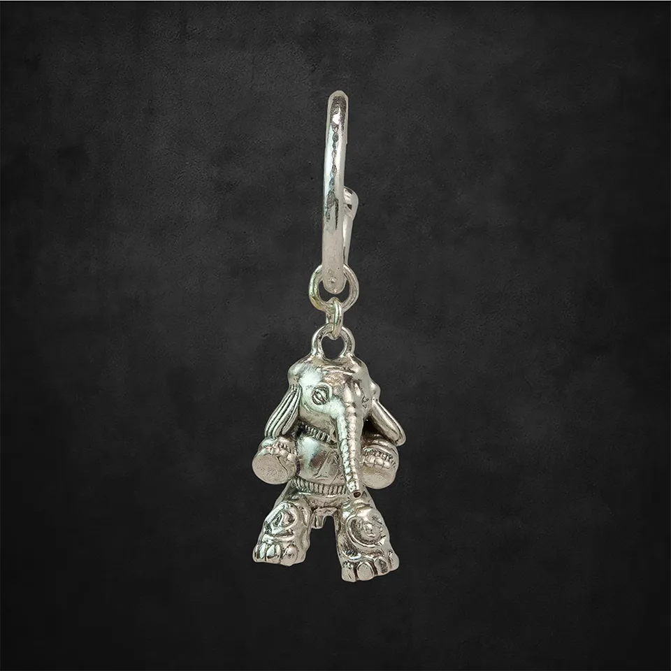 Aerosmith Mr. Trunk orecchino cerchio singolo patina