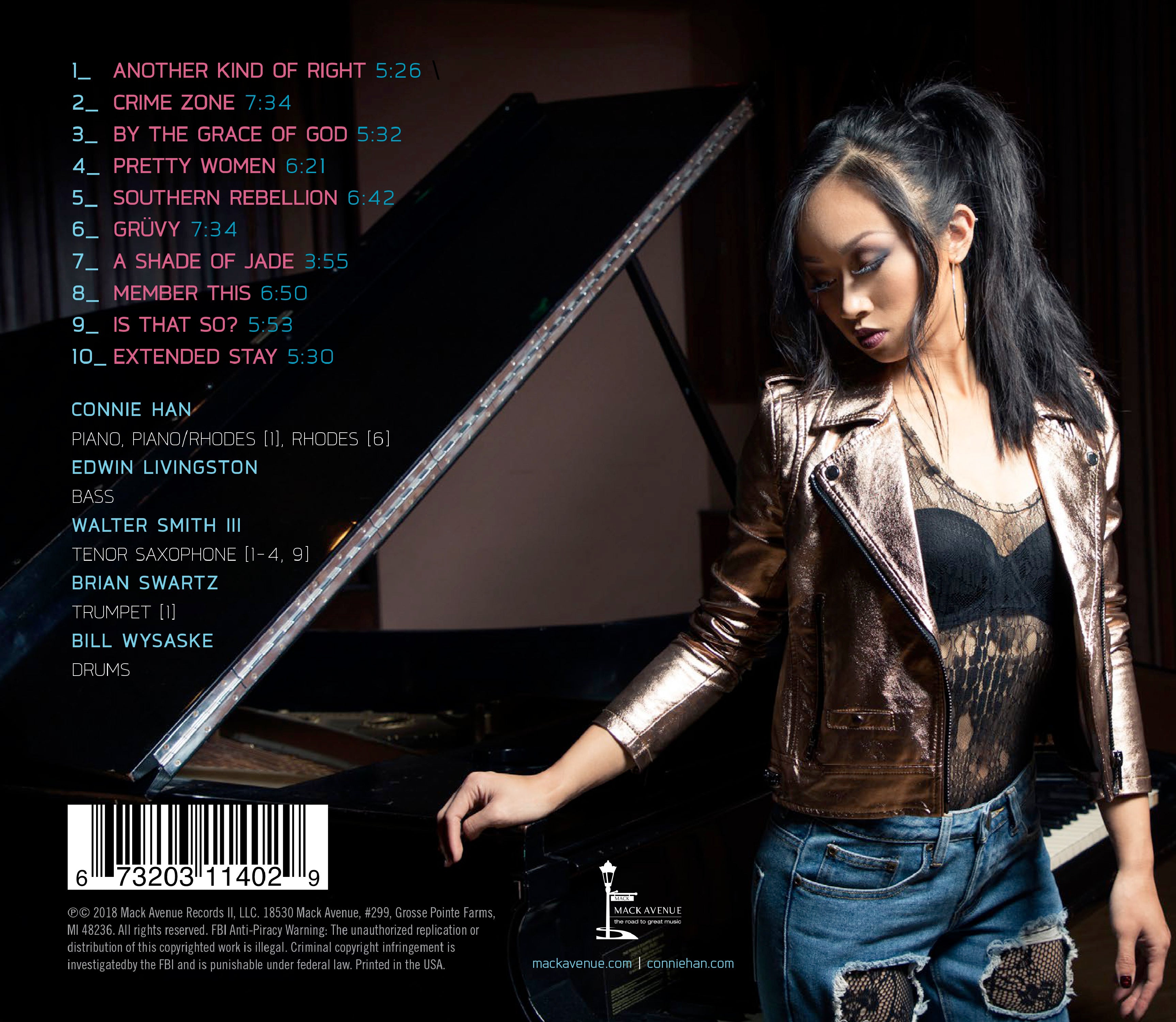 Connie Han Crime Zone CD piano moderno