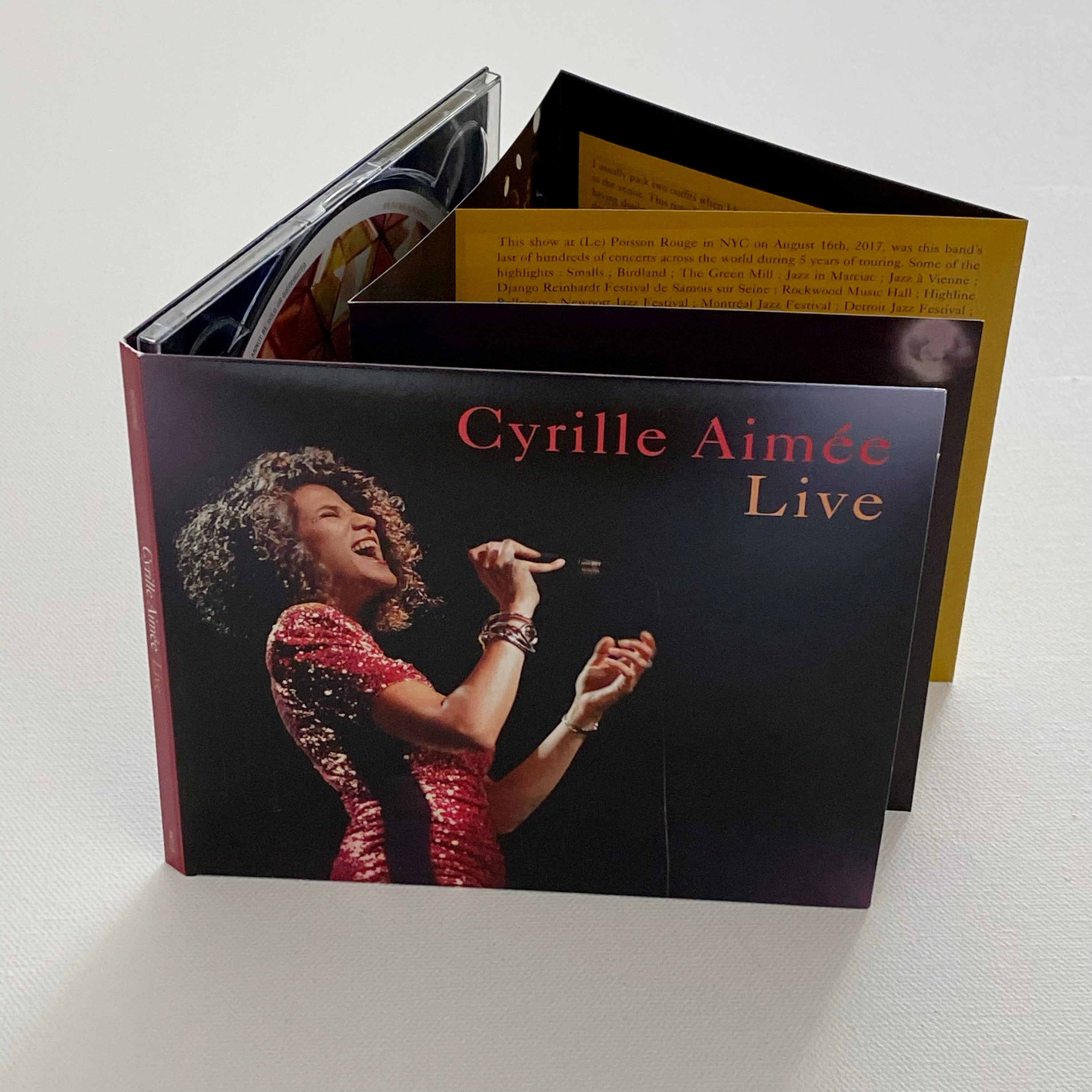Mack Avenue Cyrille Aimée Live CD voce jazz dal vivo