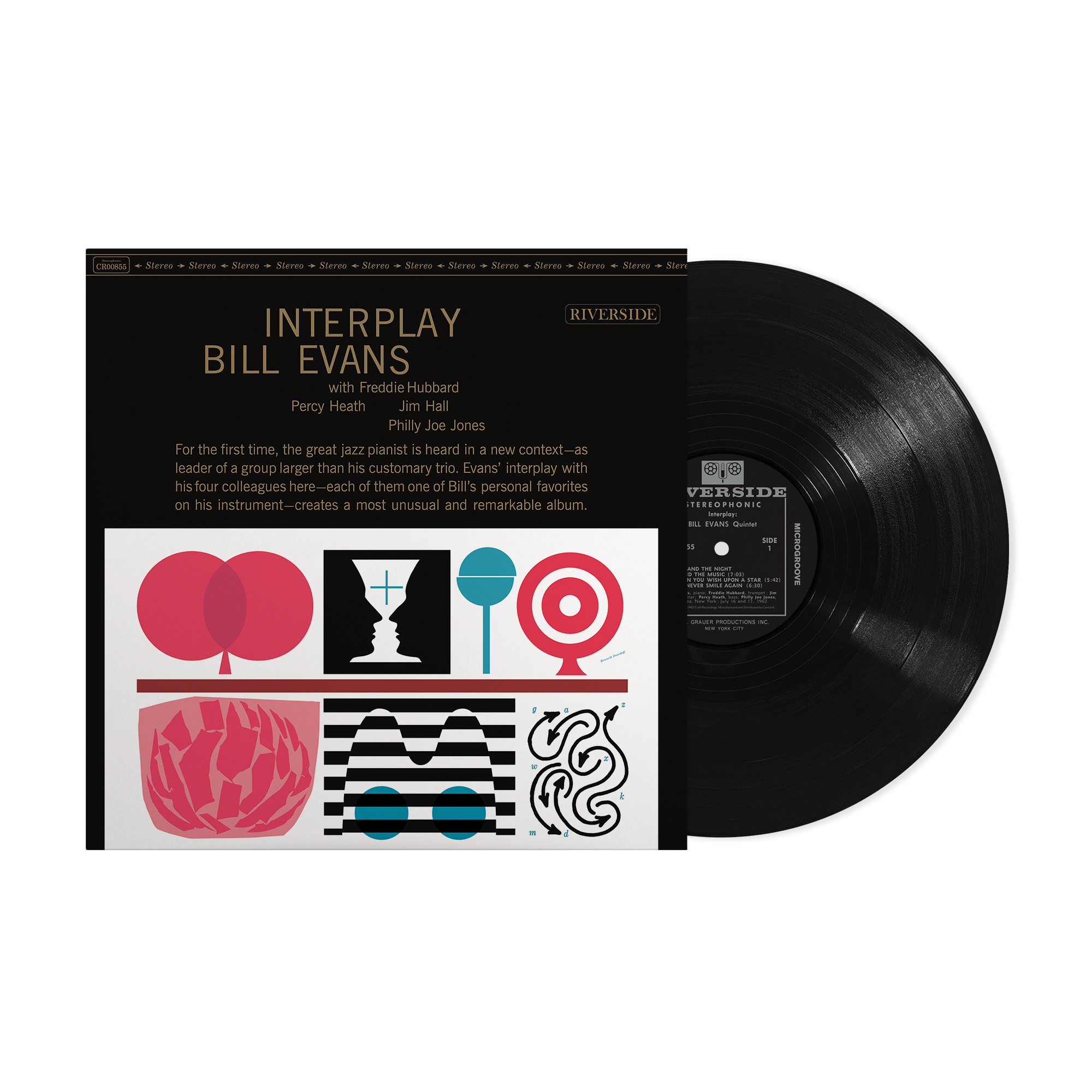 Original Jazz Classics Series Interplay LP 180g Bill Evans vinile