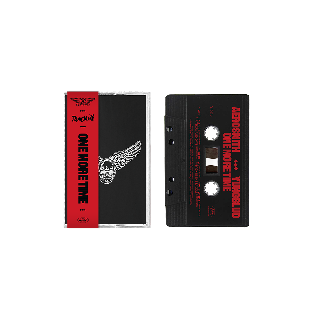 Aerosmith Yungblud One More Time musicassetta rosso nera