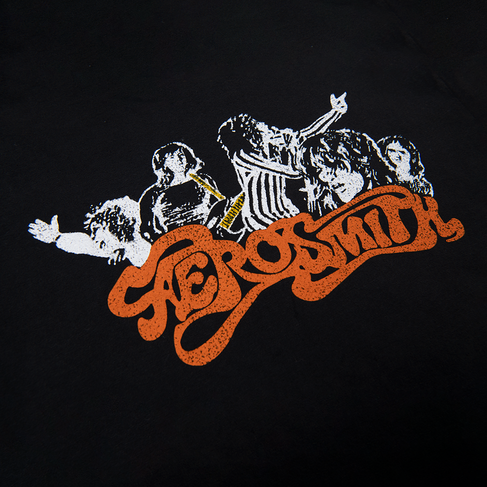 Aerosmith Live At The Summit maglietta nera unisex