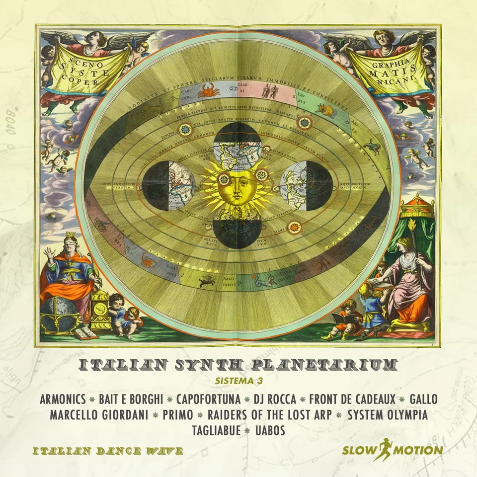 Slow Motion Italian Synth Planetarium Sistema 3 cassetta megamix