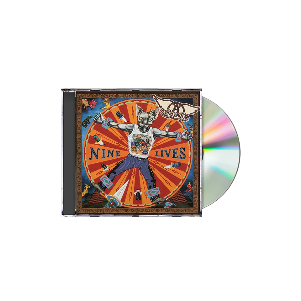 Aerosmith Nine Lives CD album 1997