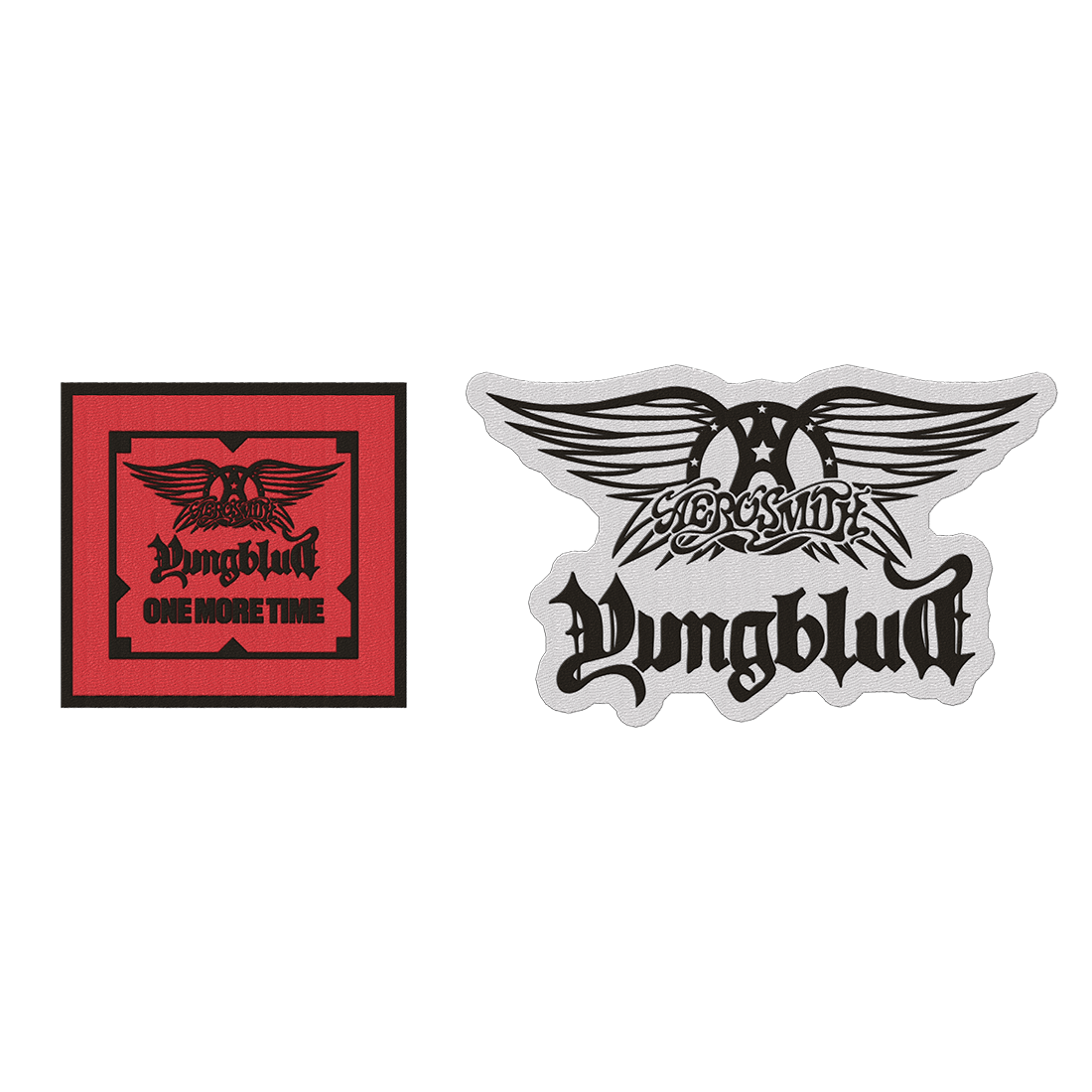 Aerosmith One More Time set 2 patch termoadesive