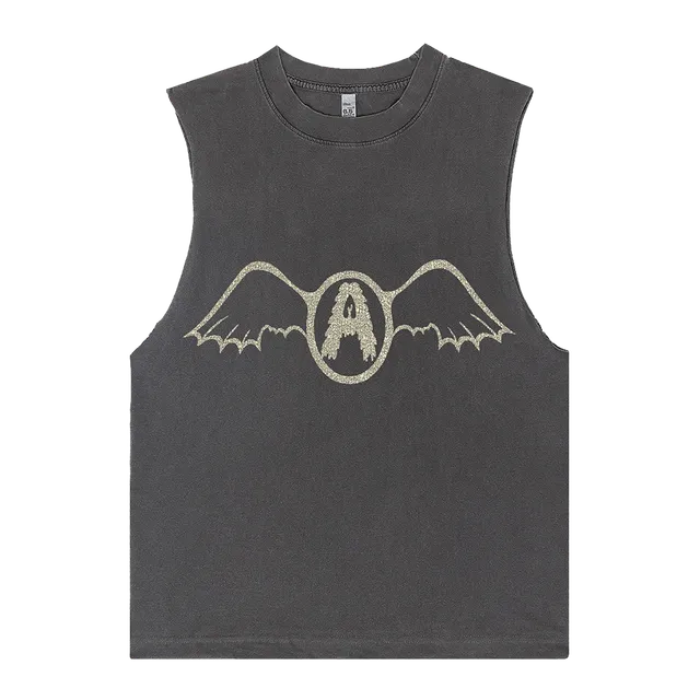 Aerosmith Get Your Wings canotta grigia senza maniche