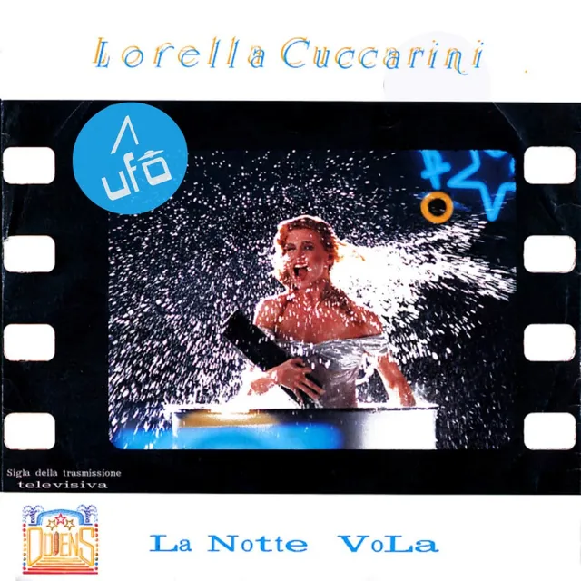 Slow Motion Lorella Cuccarini La Notte Vola vinile italo disco