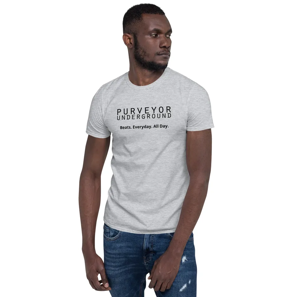 Purveyor Underground Beats Everyday t-shirt cotone