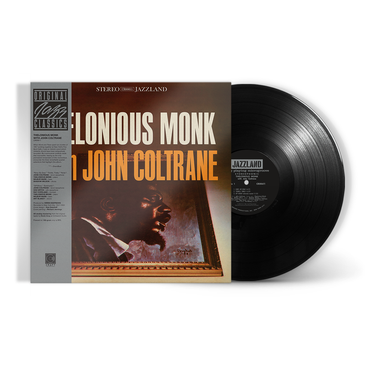 Original Jazz Classics Series Monk Coltrane vinile 180g AAA