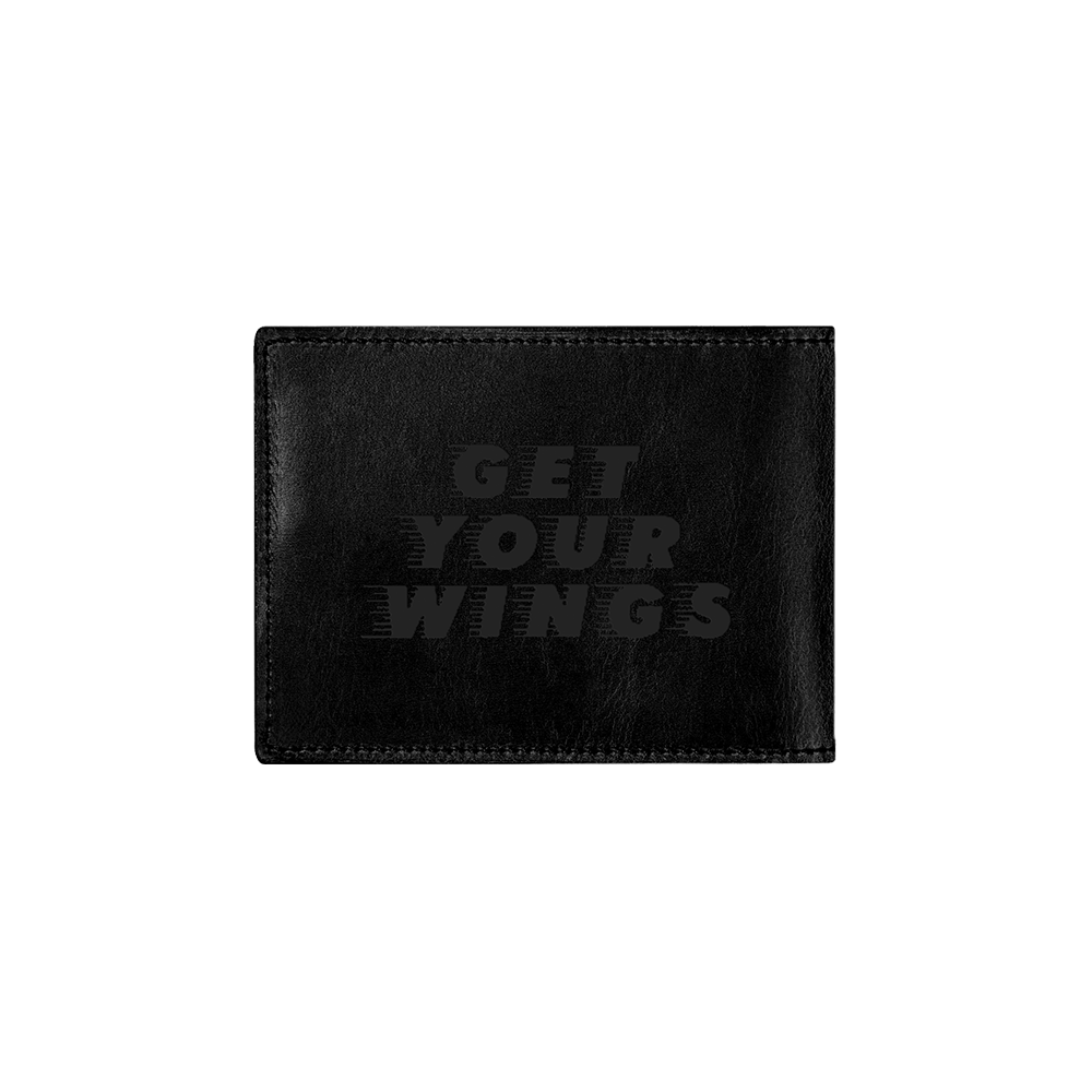 Aerosmith Get Your Wings portafoglio pelle nero