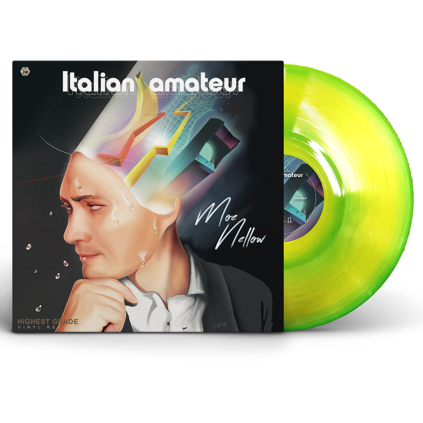 Overdrive Records Italian Amateur vinile LP originale