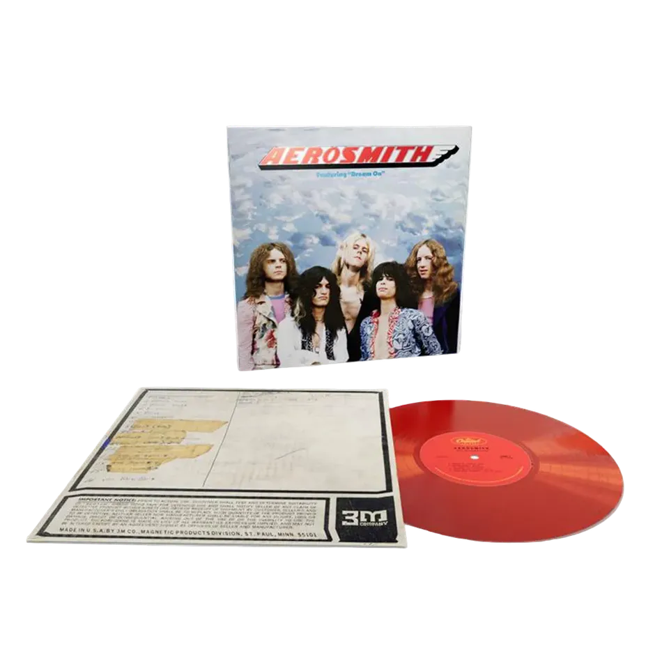 Aerosmith Aerosmith LP vinile rosso traslucido 180g 2024 mix