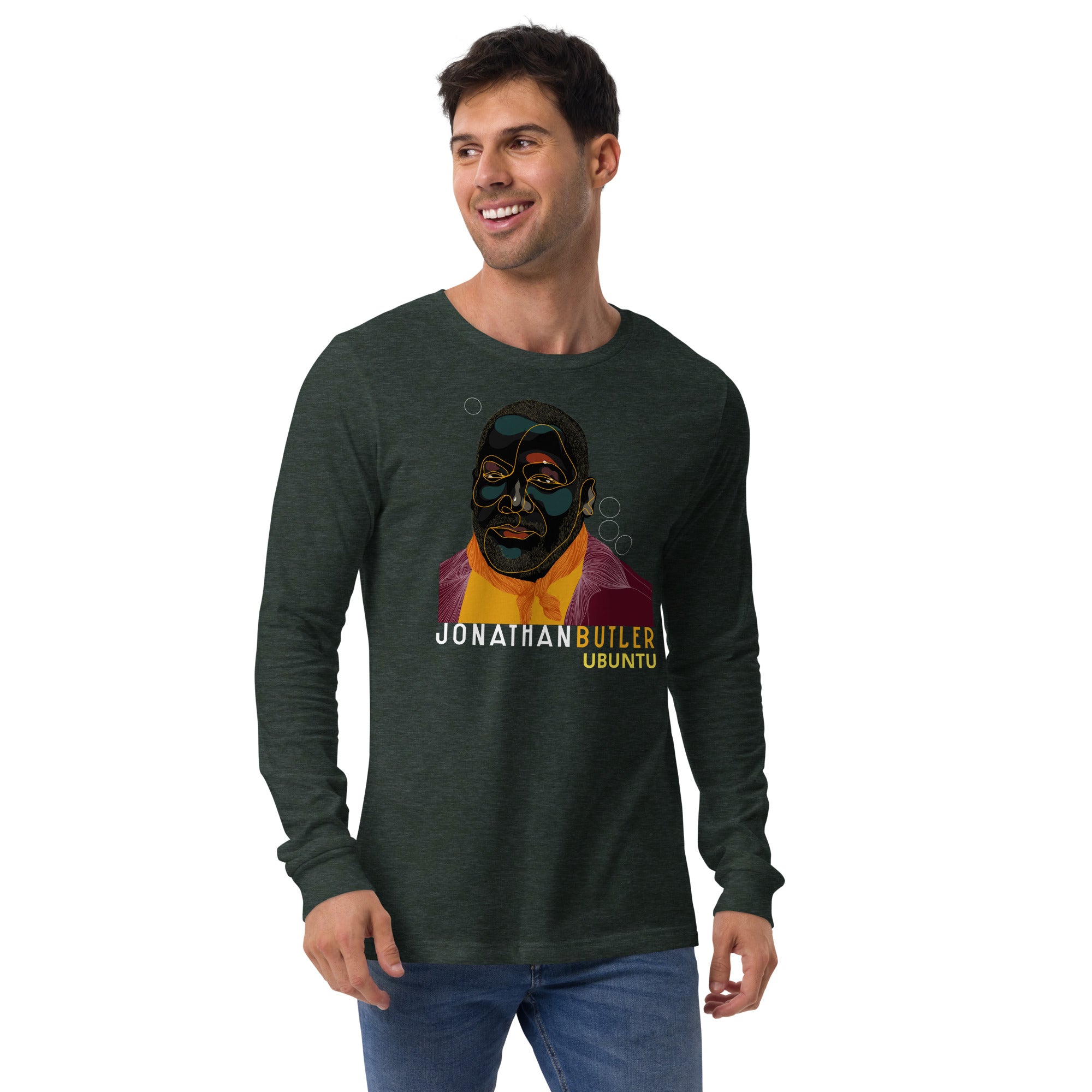 Jonathan Butler Ubuntu maglia manica lunga unisex