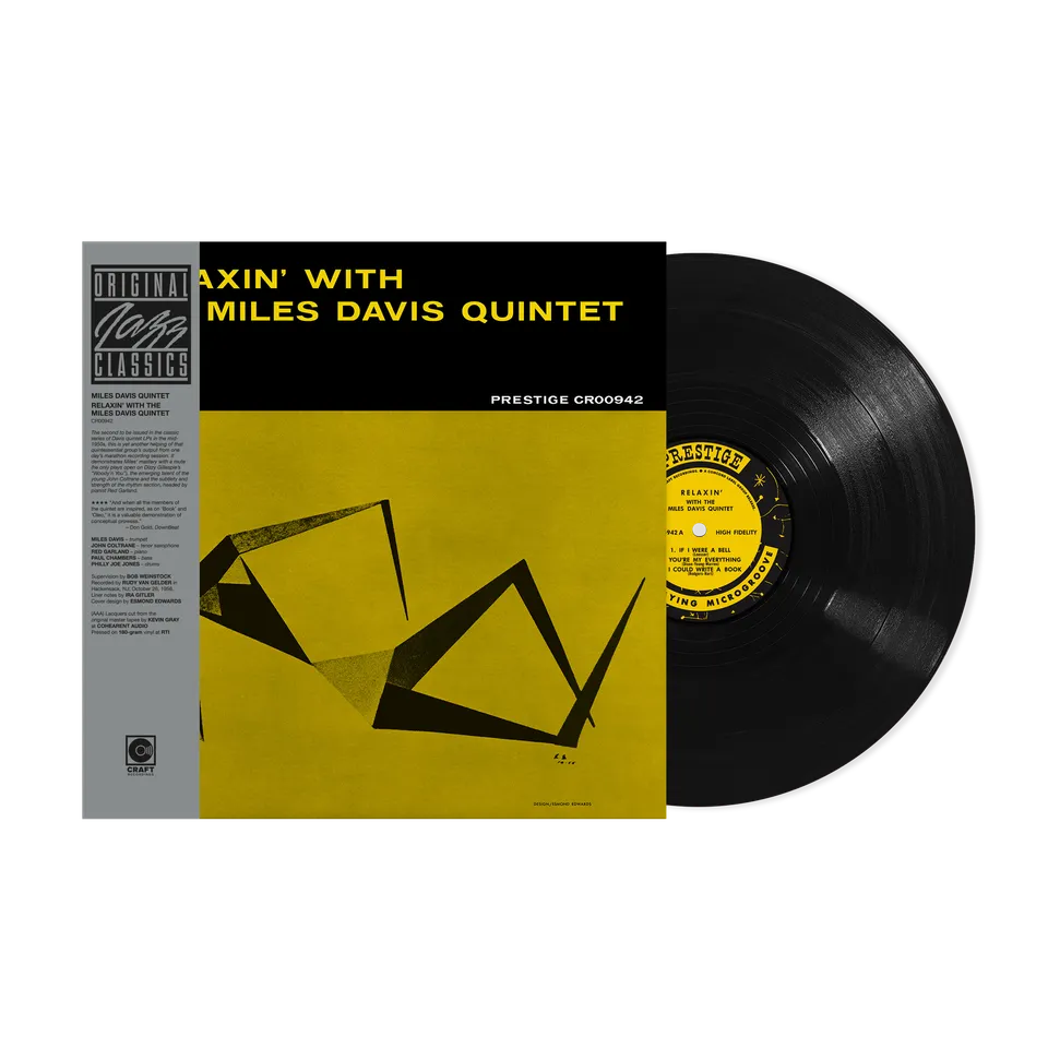 Original Jazz Classics Relaxin Miles Davis Quintet vinile LP 180g