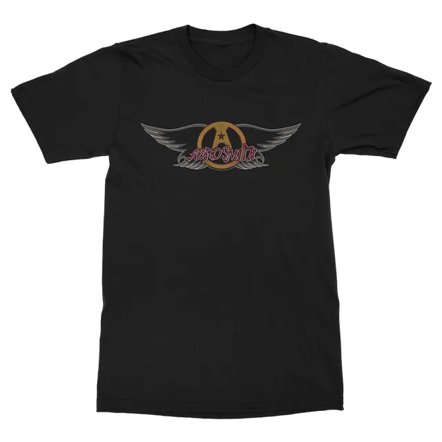 Aerosmith Vintage Wings maglietta nera unisex