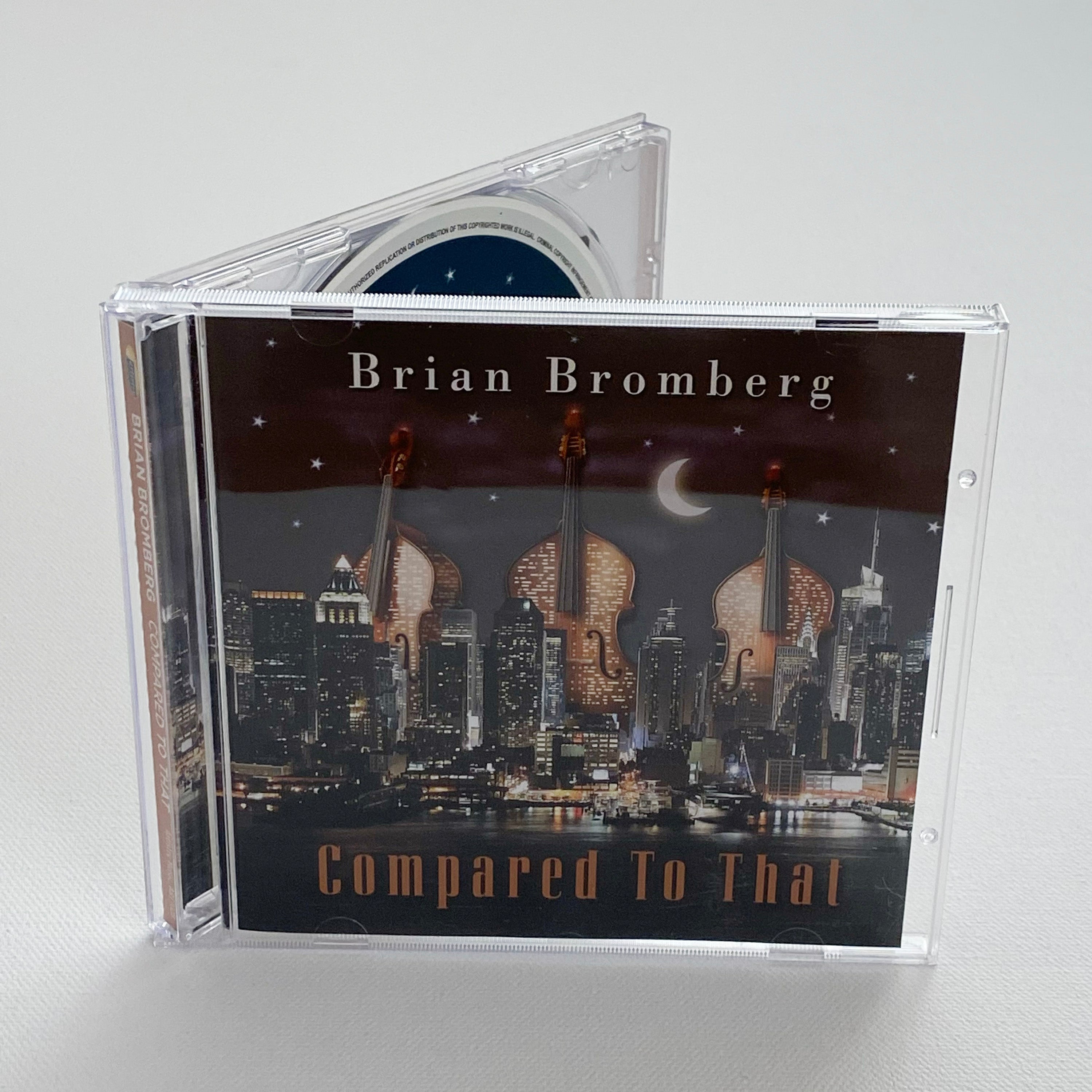 Mack Avenue Brian Bromberg Compared To That CD basso jazz