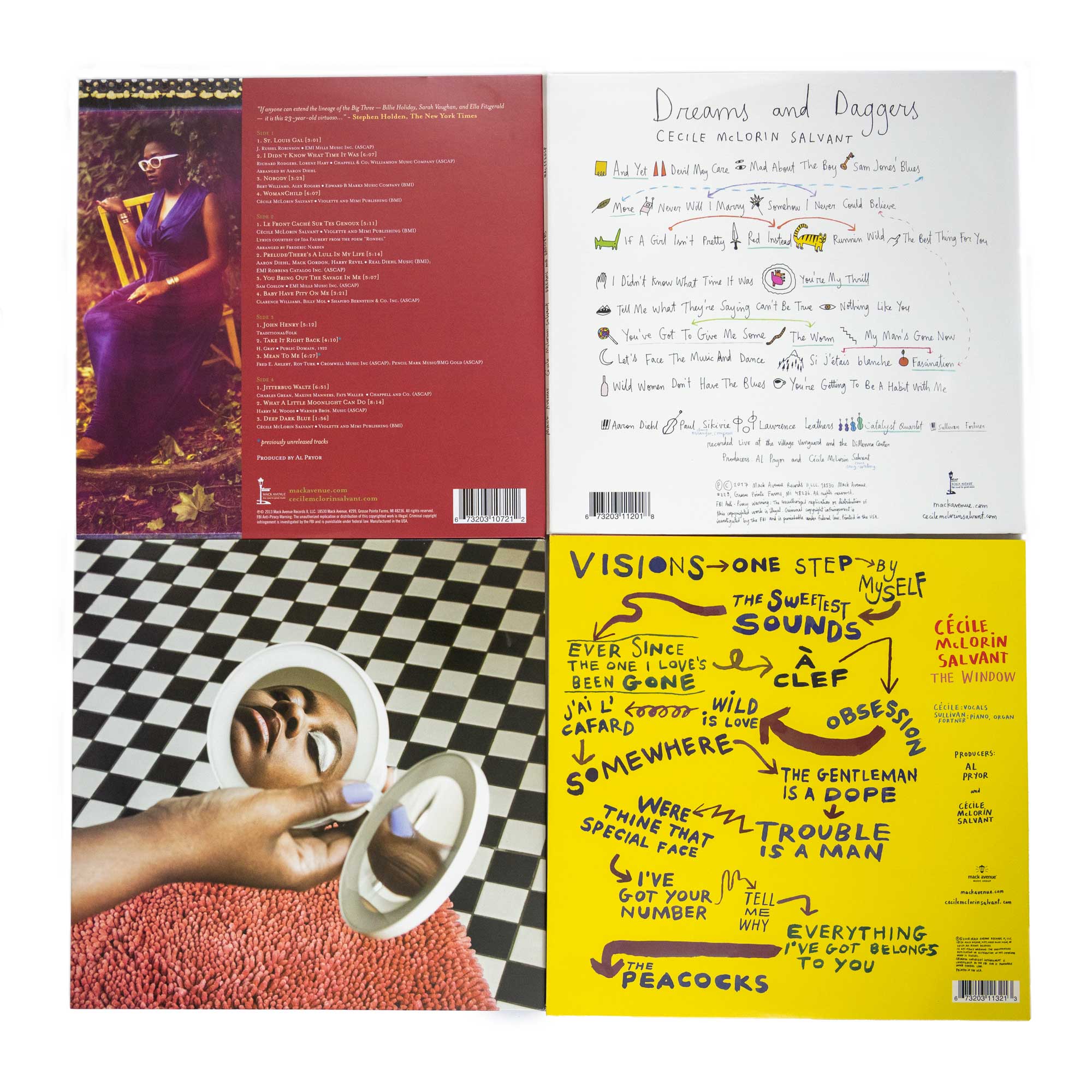 Cécile McLorin Salvant bundle 4 LP vinile