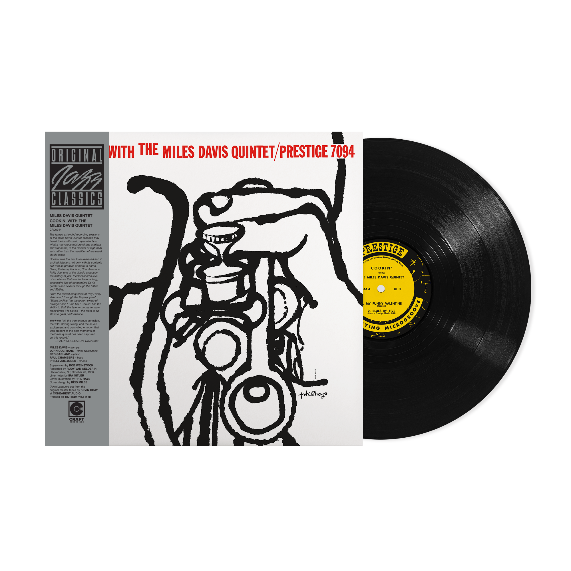 Original Jazz Classics Series Coltrane + Cookin' doppio LP vinile 180g