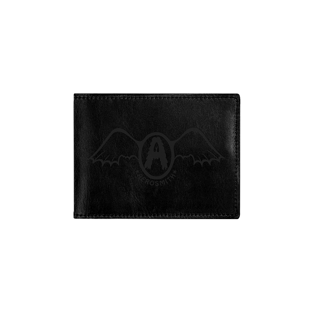 Aerosmith Get Your Wings portafoglio pelle nero