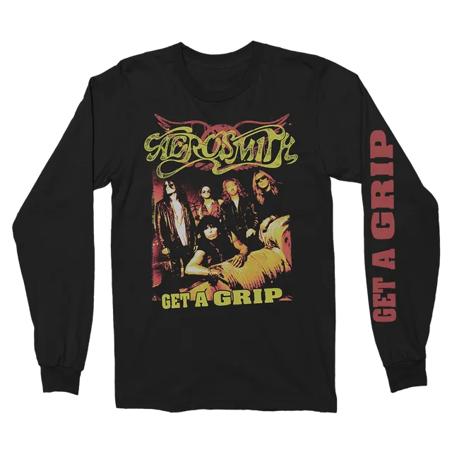 Aerosmith Get A Grip maglia manica lunga nera