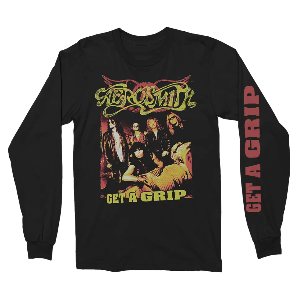 Aerosmith Get A Grip maglia manica lunga nera