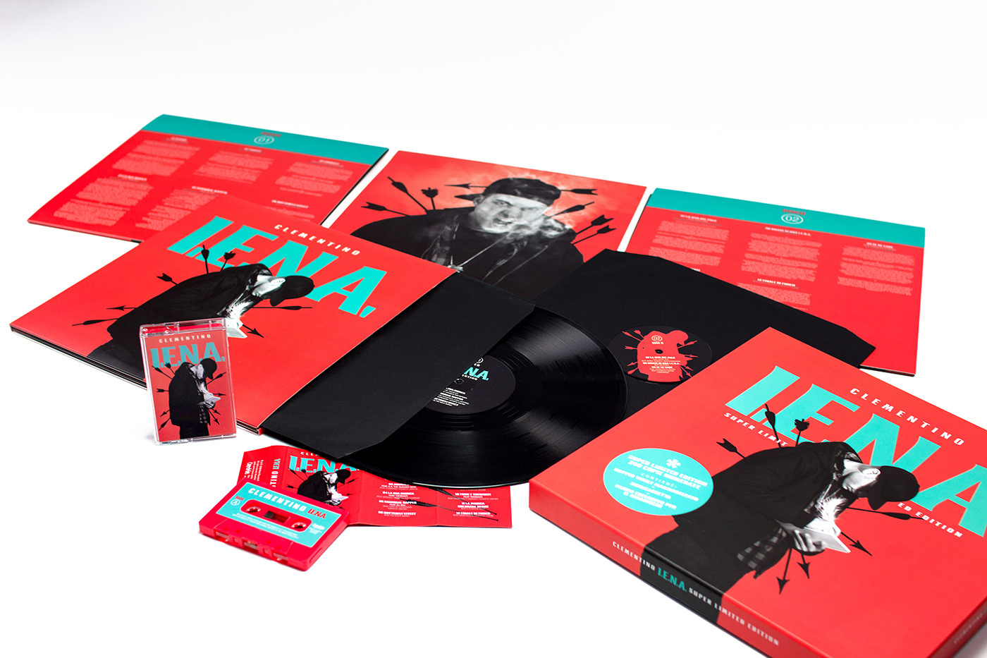 Overdrive Records I.E.N.A. vinile LP
