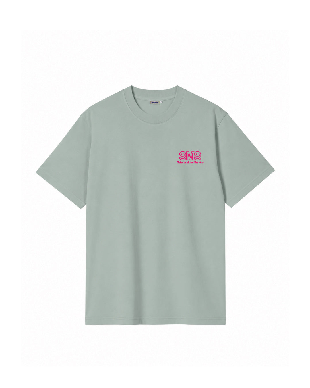 Soul Express Selecta SMS T-shirt grigia oversize in cotone