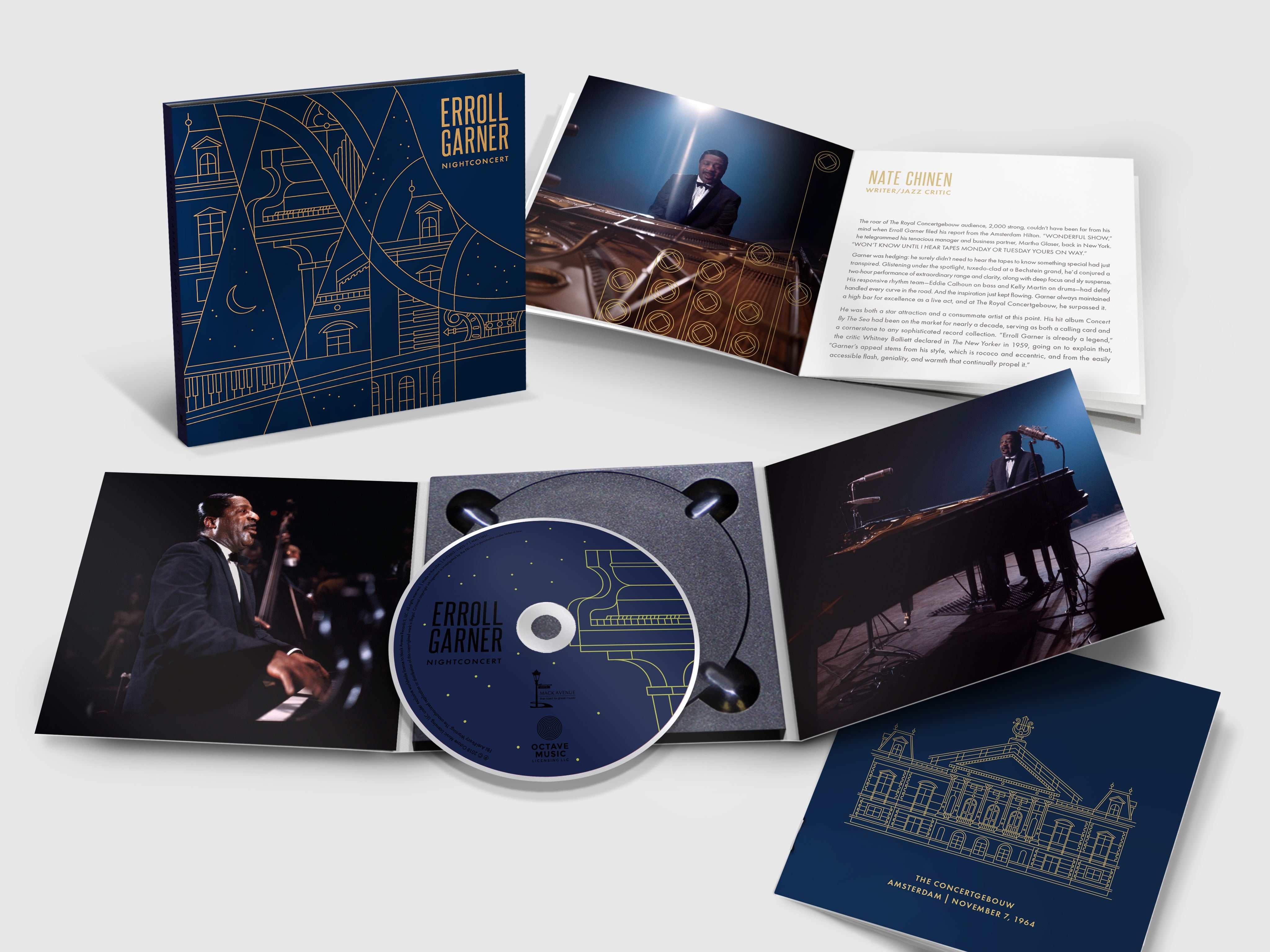 Mack Avenue Erroll Garner Nightconcert CD trio piano jazz