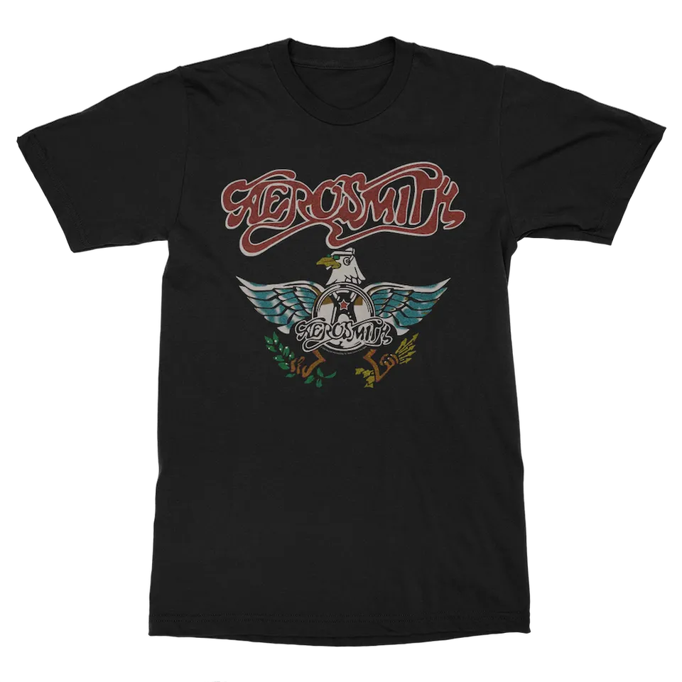 Aerosmith Eagle maglietta nera unisex