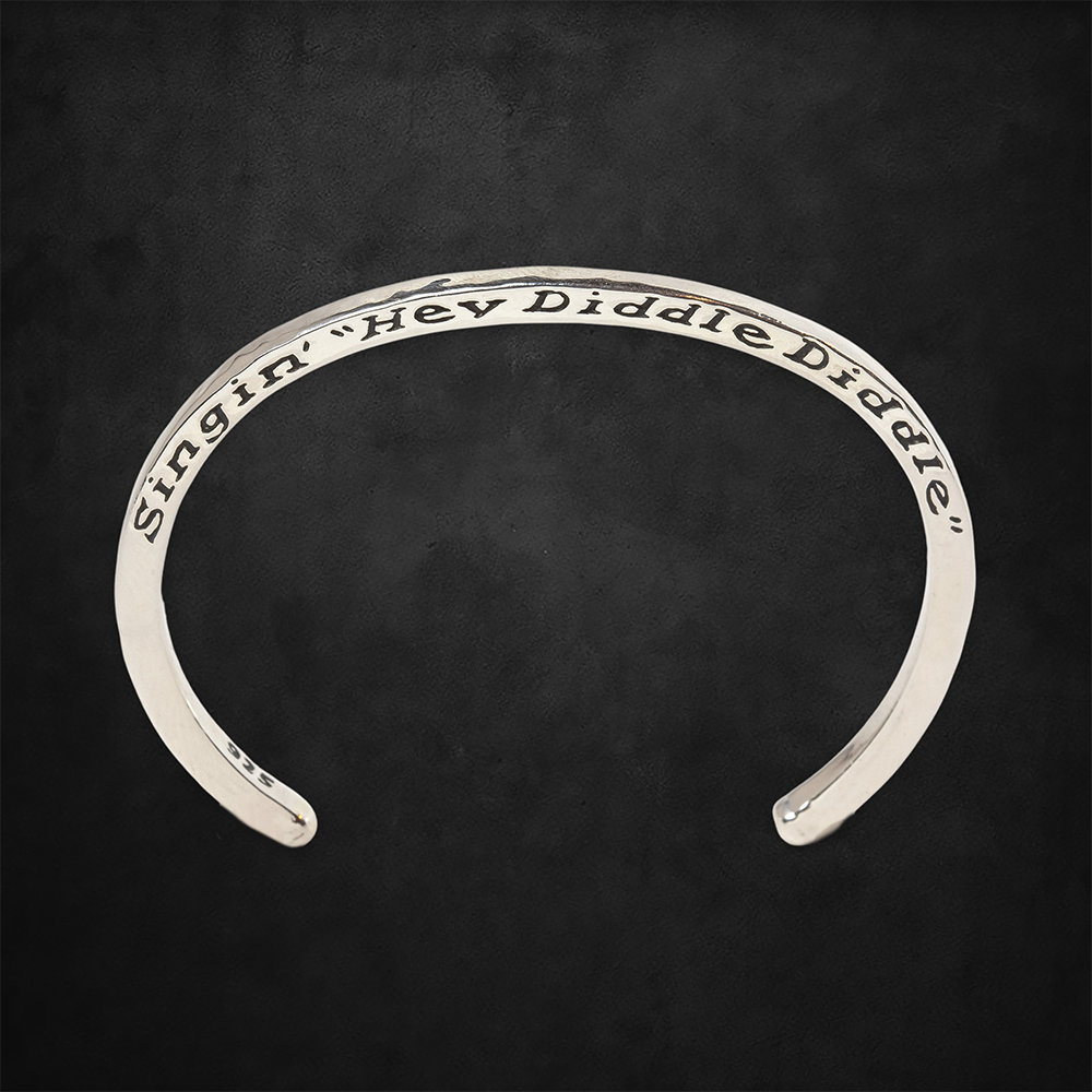 Aerosmith Hey Diddle Diddle Bracciale Argento Small