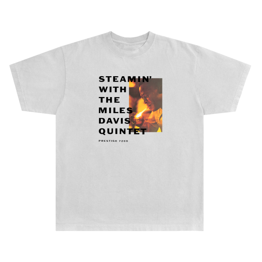 Original Jazz Classics Steamin Miles Davis t-shirt cotone