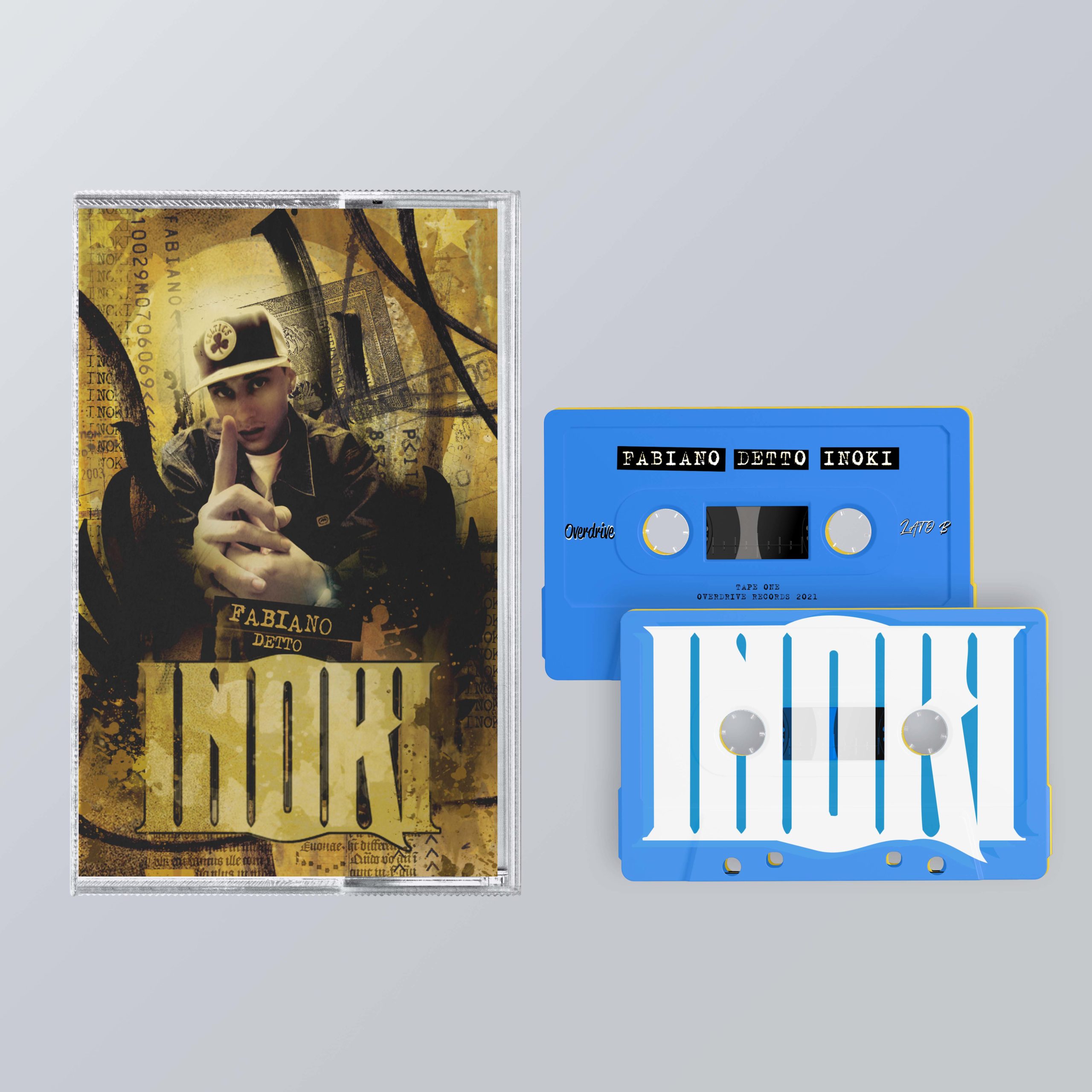 Overdrive Records Fabiano detto Inoki vinile LP originale