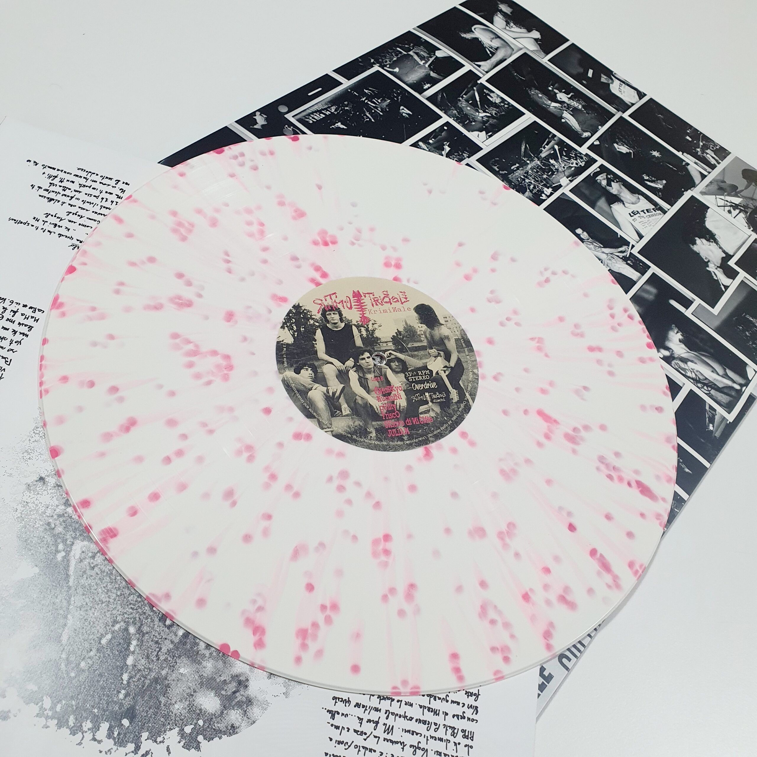 Overdrive Records Kriminale Vinile LP Edizione Originale