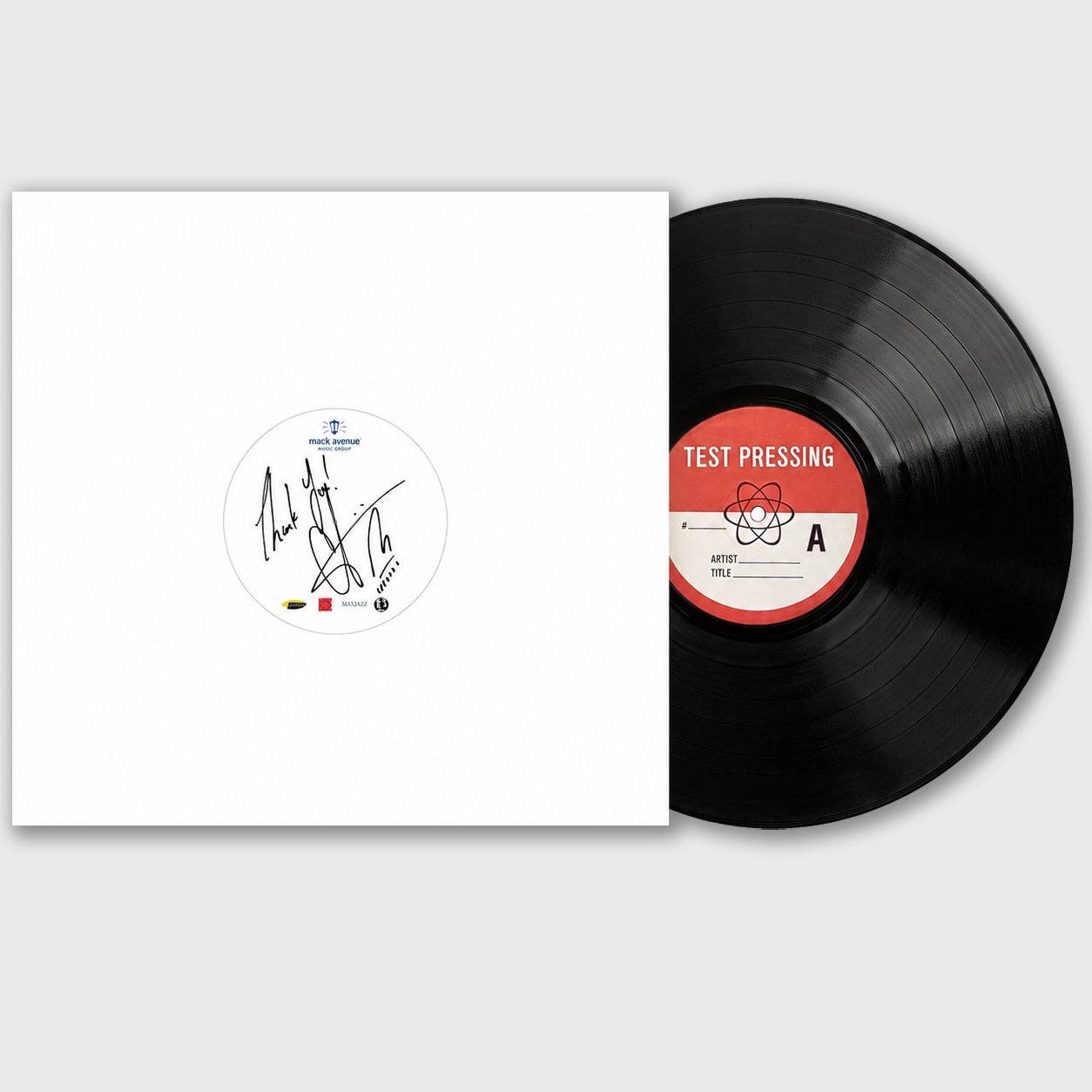 Christian Sands Embracing Dawn test pressing firmato vinile