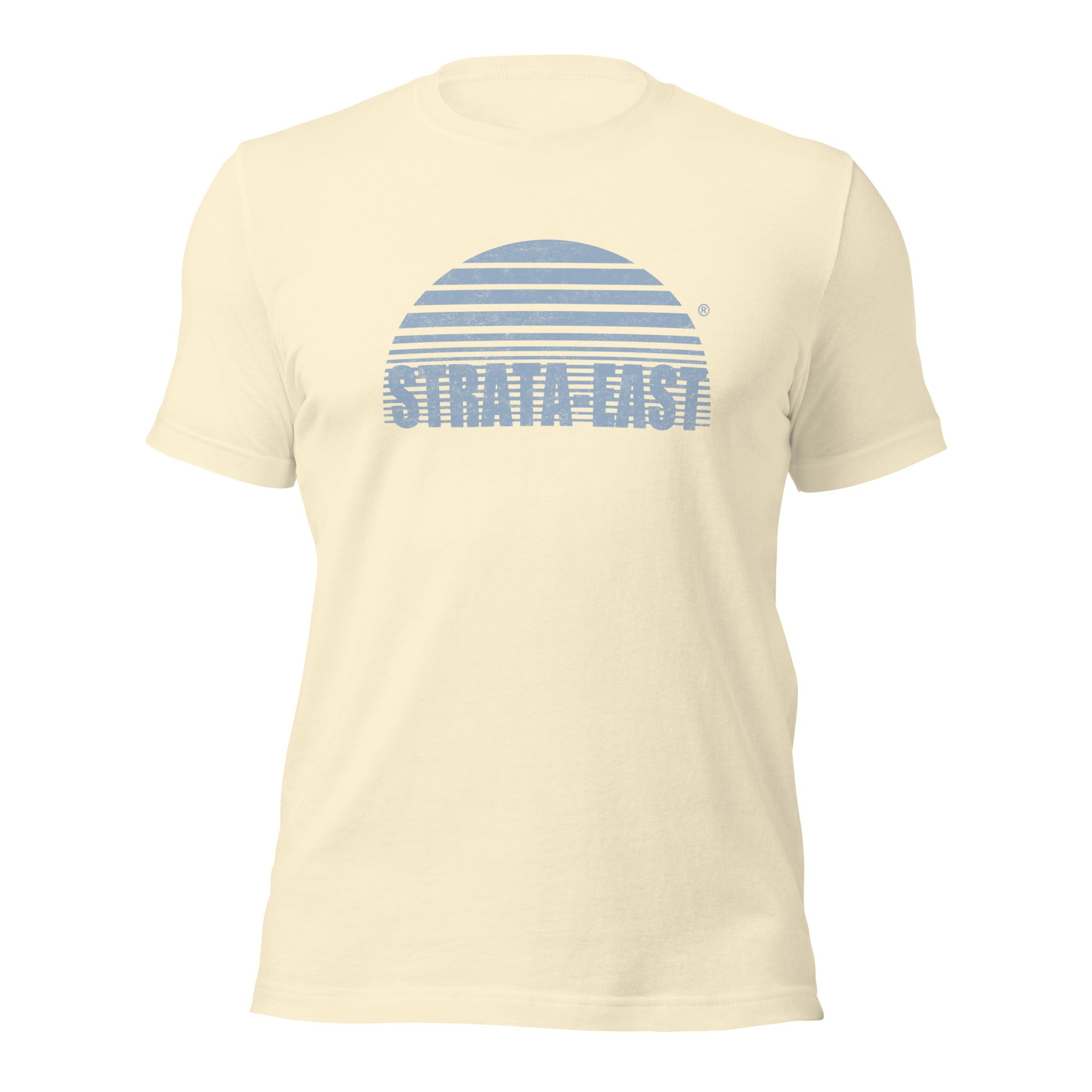 Strata-East Distressed Logo maglietta unisex cotone